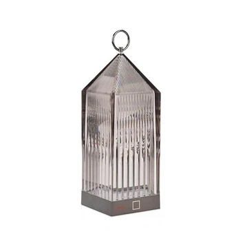 Lantern Portable Tischleuchte V2 Smoke - Kartell