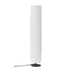 Virelle vloerlamp, wit, textiel, hoogte 117 cm, E27 - Lindby