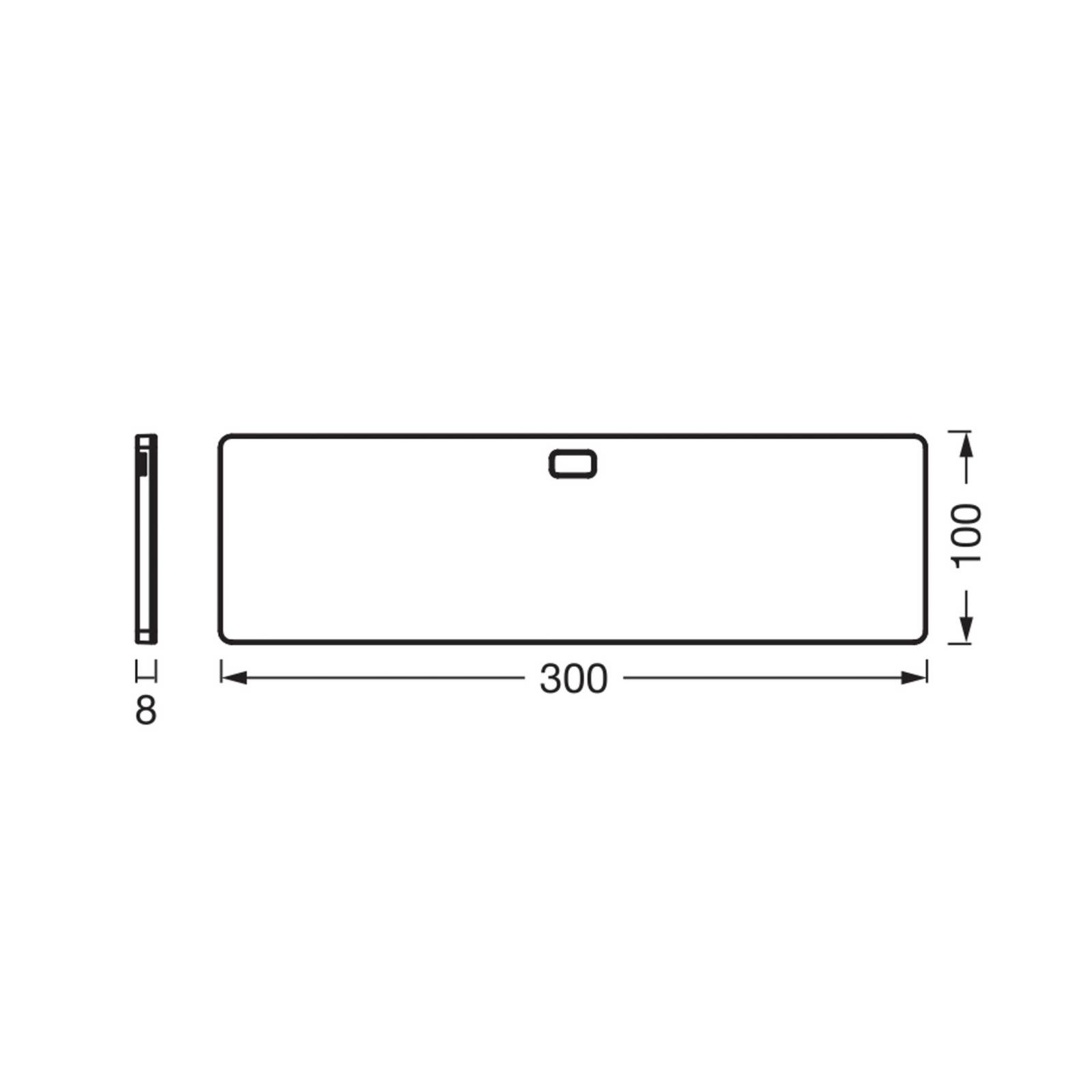 Oprawa podszafkowa LED OSRAM panel 30 x 10 cm biała CCT ściemniany