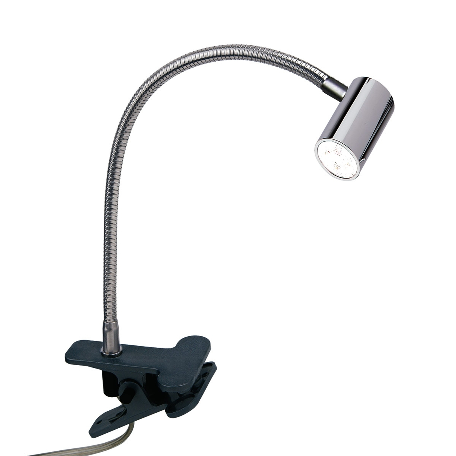 Busch Practical LED-clip light Karen, for Living / Dining Room, metal, 6.5 W, energy efficiency: A+, H: 30 cm