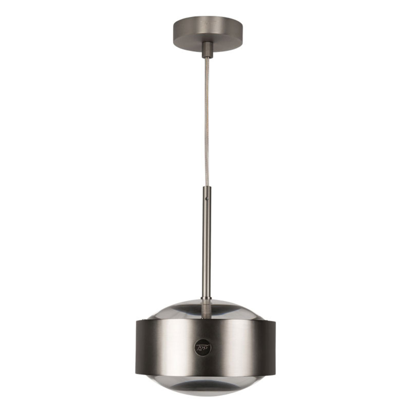 LED-Pendellampe Puk Meg Maxx Drop Solo, nickel