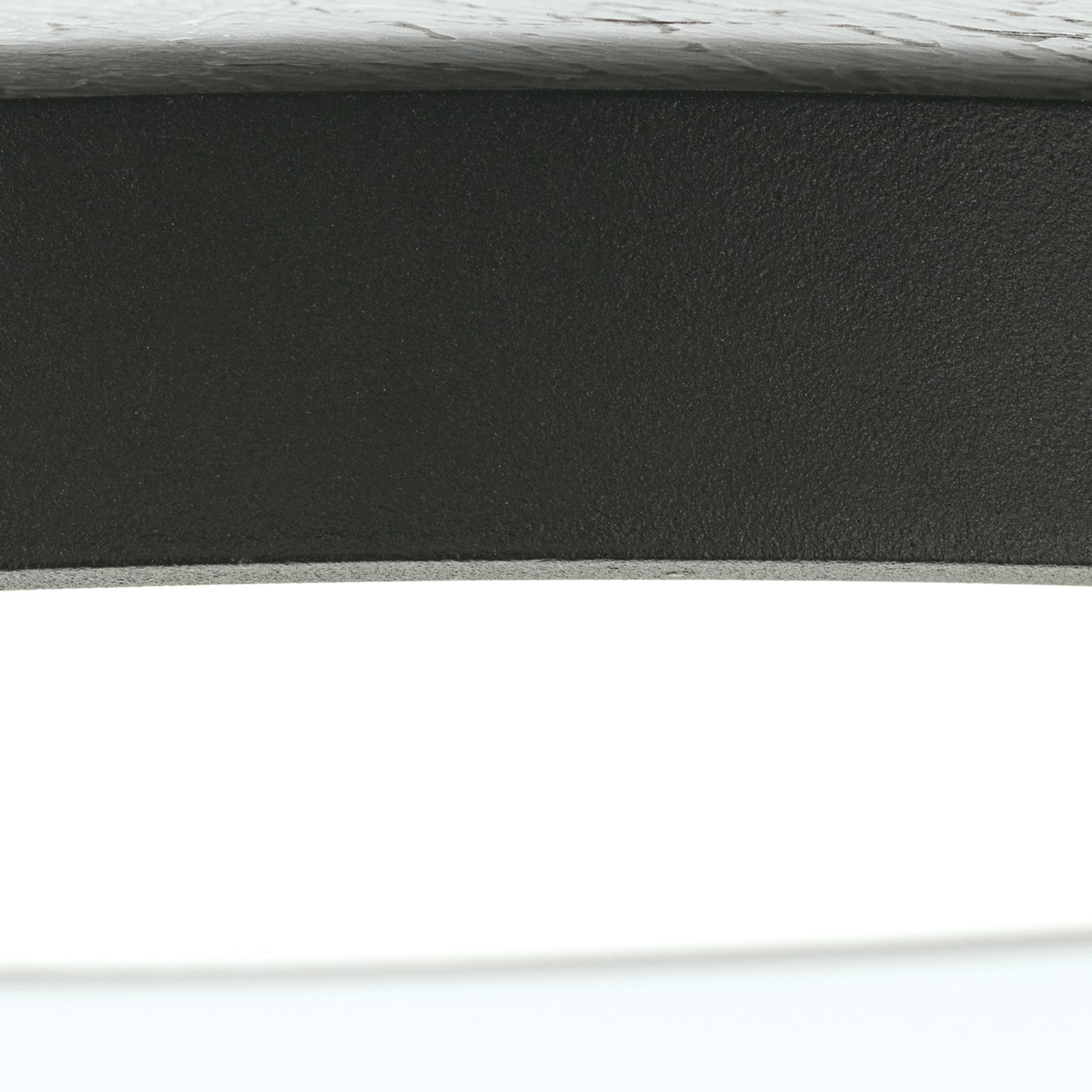 Plafonnier LED Bully en noir, 3.000 K, Ø24cm