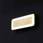 Solaris LED wall light, 3-level-dim rectangular