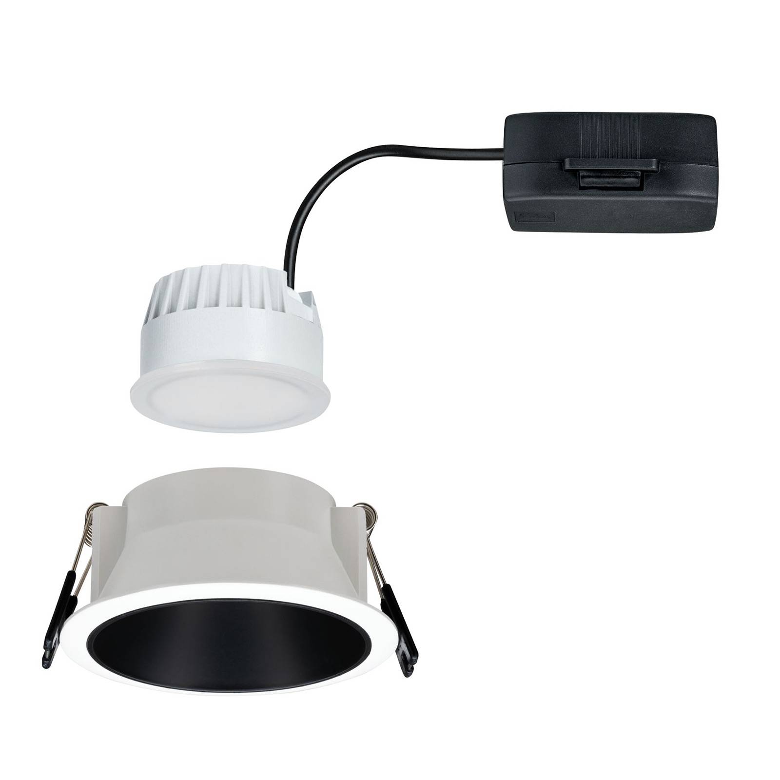 Paulmann Cole spotlight LED, czarno-biały