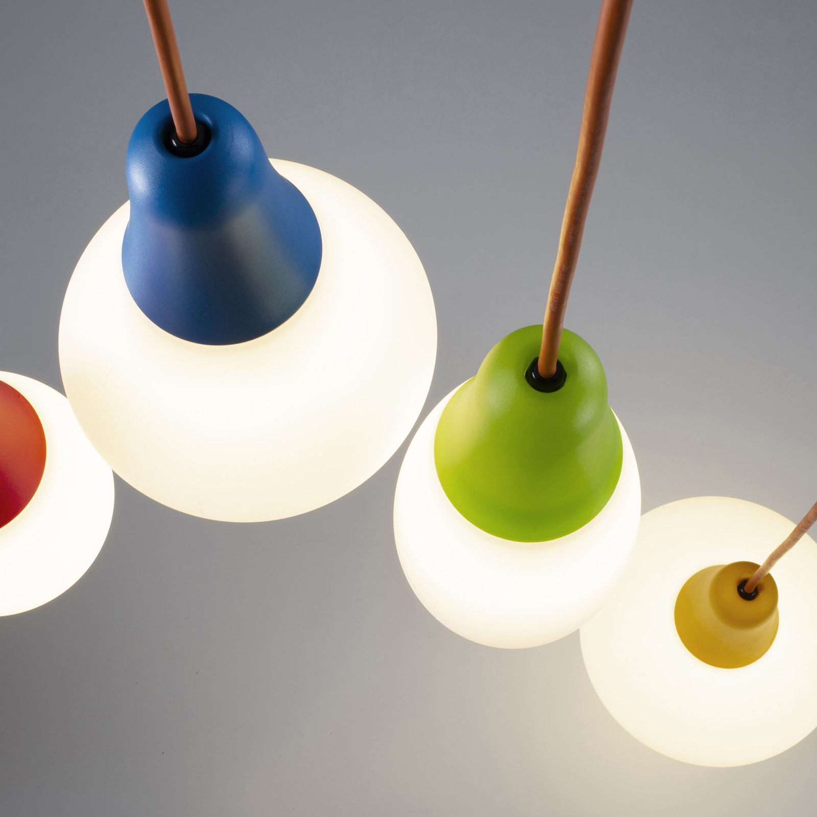 Martinelli Luce Pendelleuchte Ciulifruli, Polyethylen