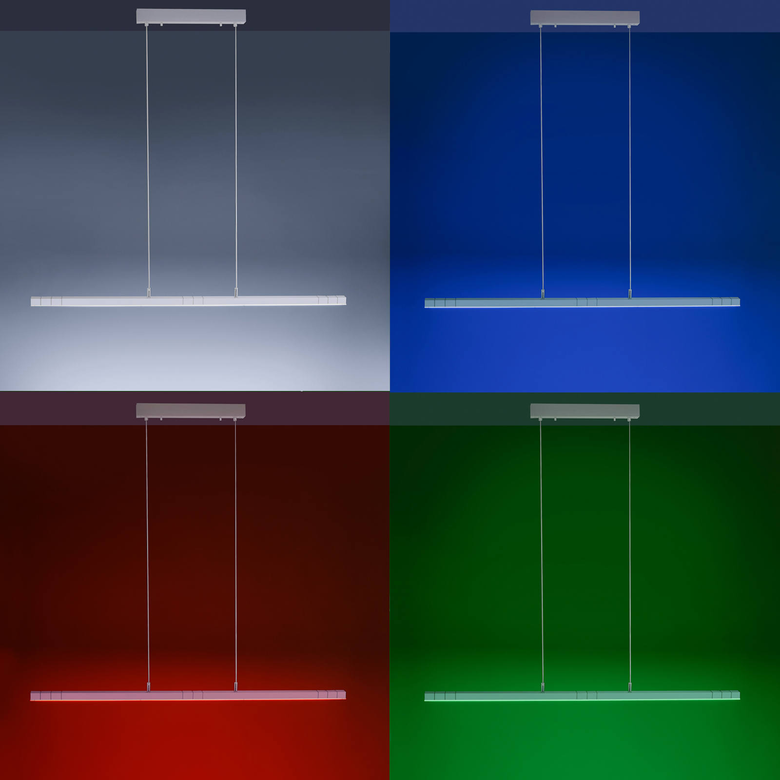 Paul Neuhaus Q-VIOLA LED hanglamp, RGBW