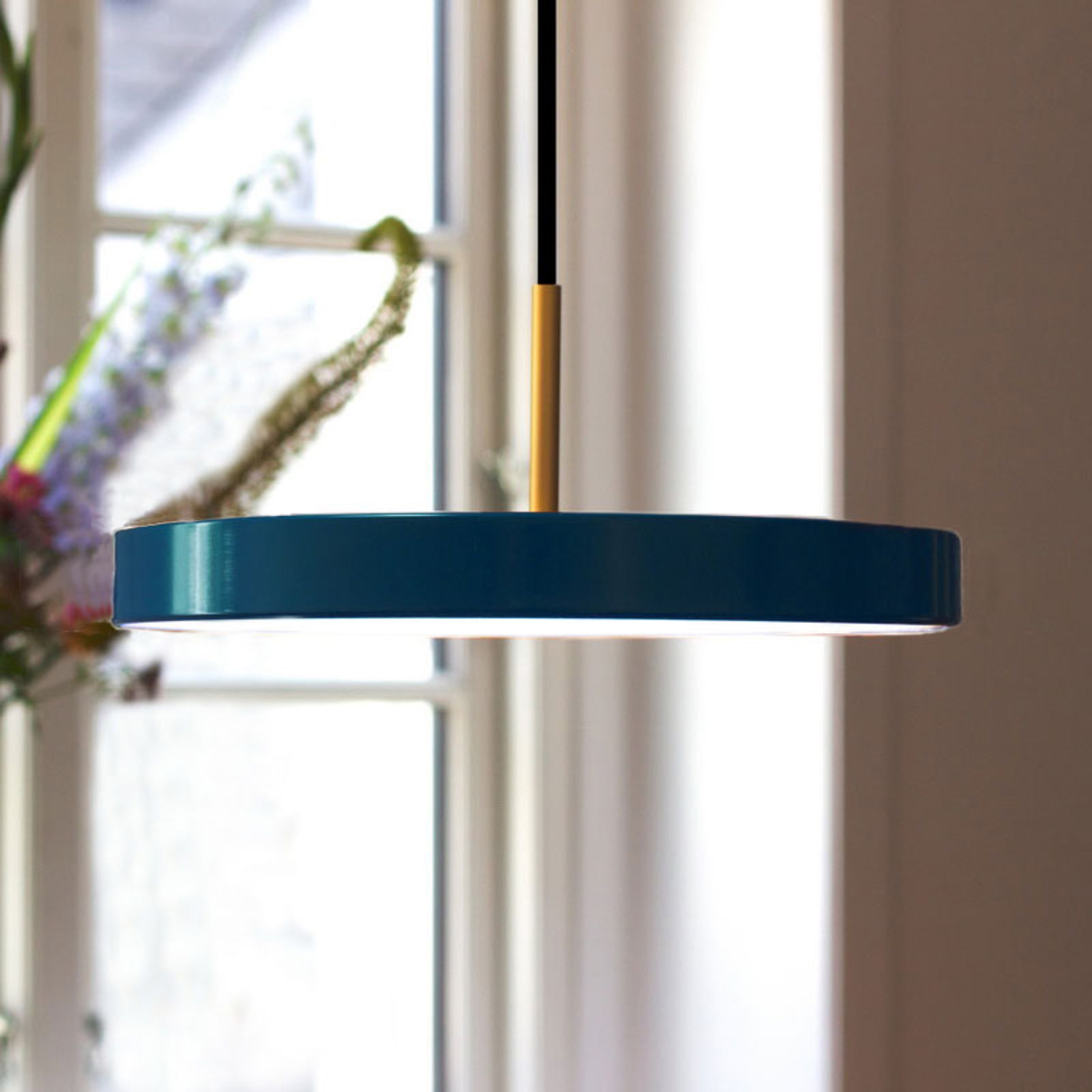 Asteria Candeeiro Suspenso Mini Petrol Blue - UMAGE