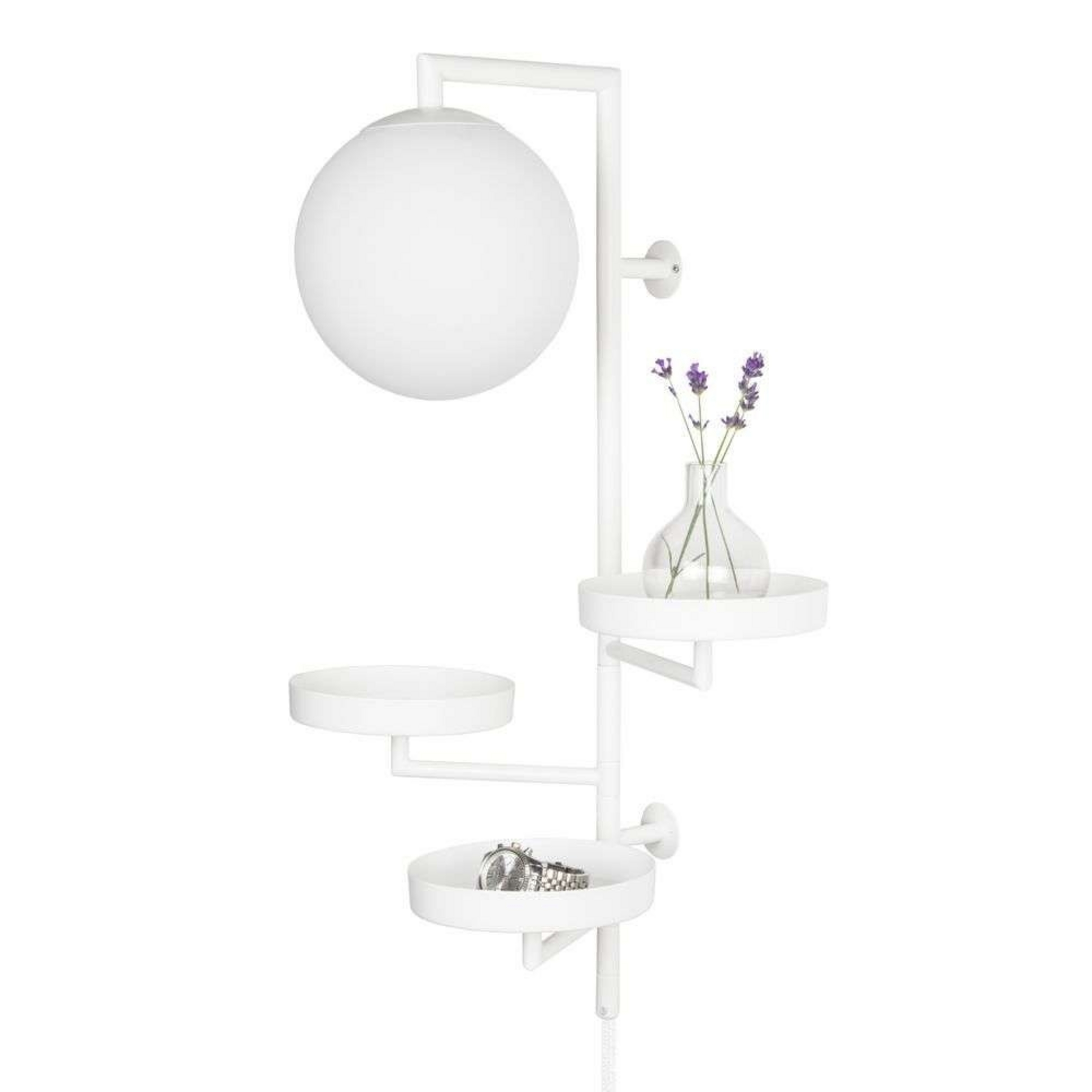 Astoria Applique Murale White - Globen Lighting