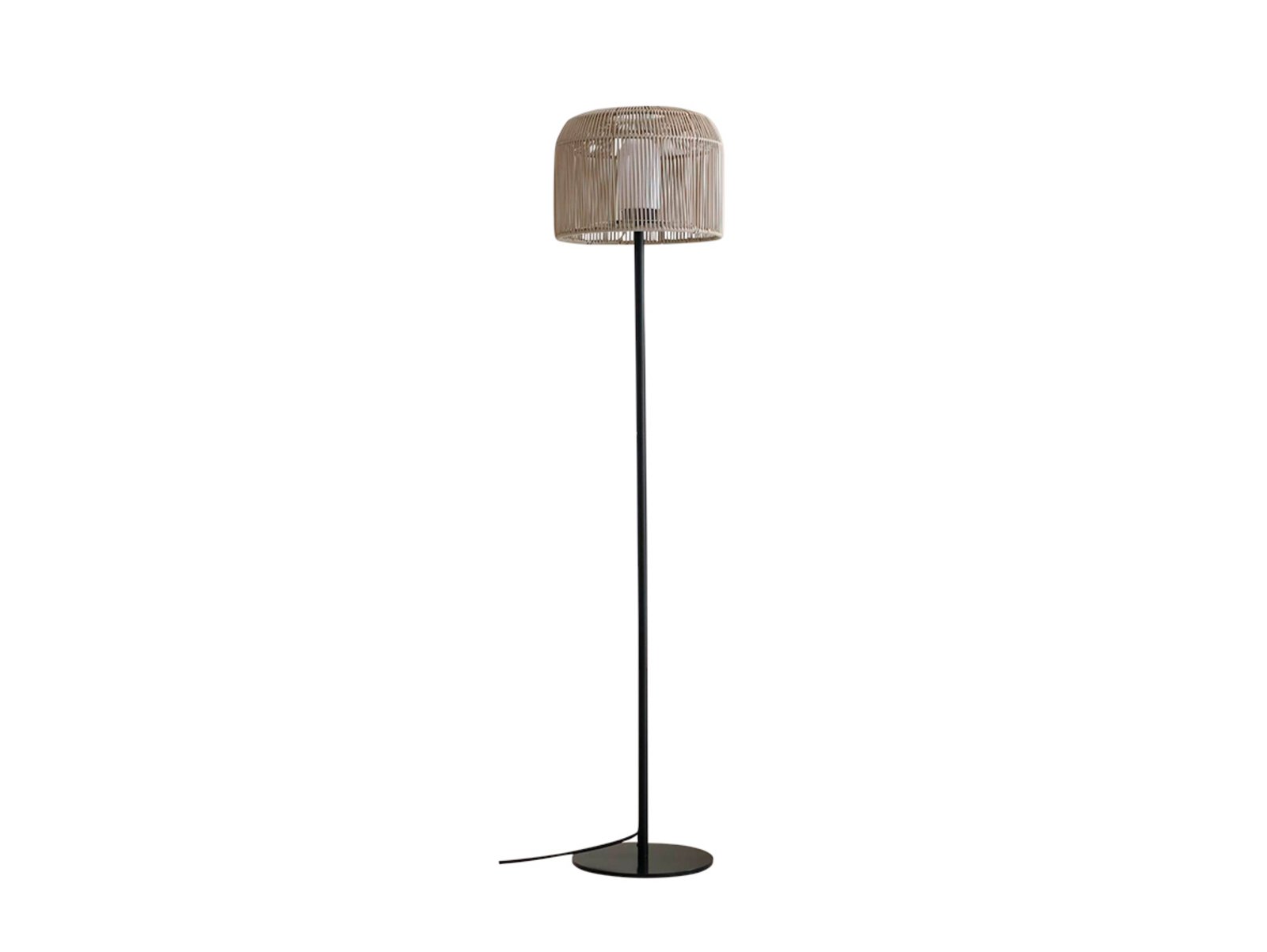 Solvindor Outdoor Floor Lamp IP44 Khaki - Lucande