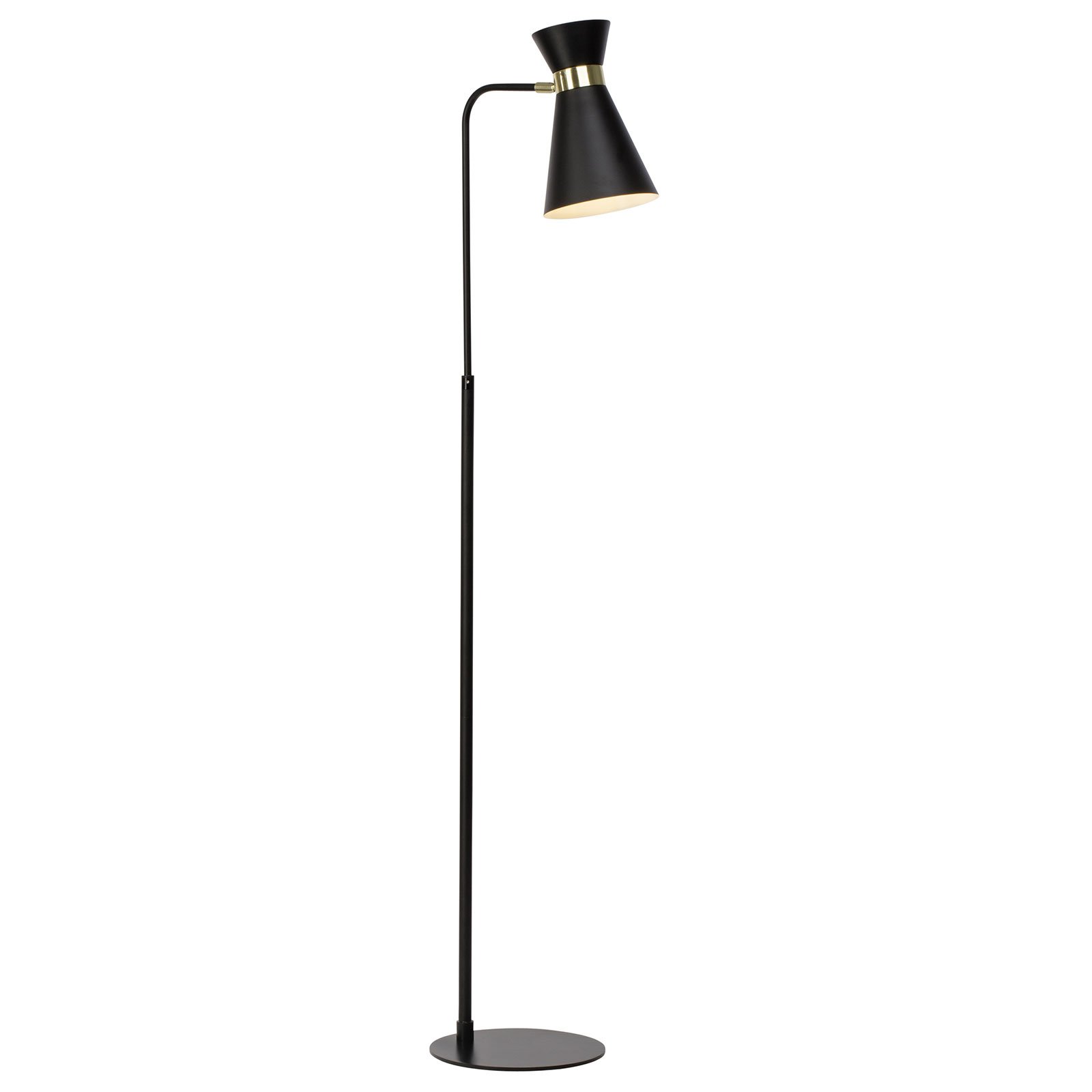 Lampadaire Goldy, orientable