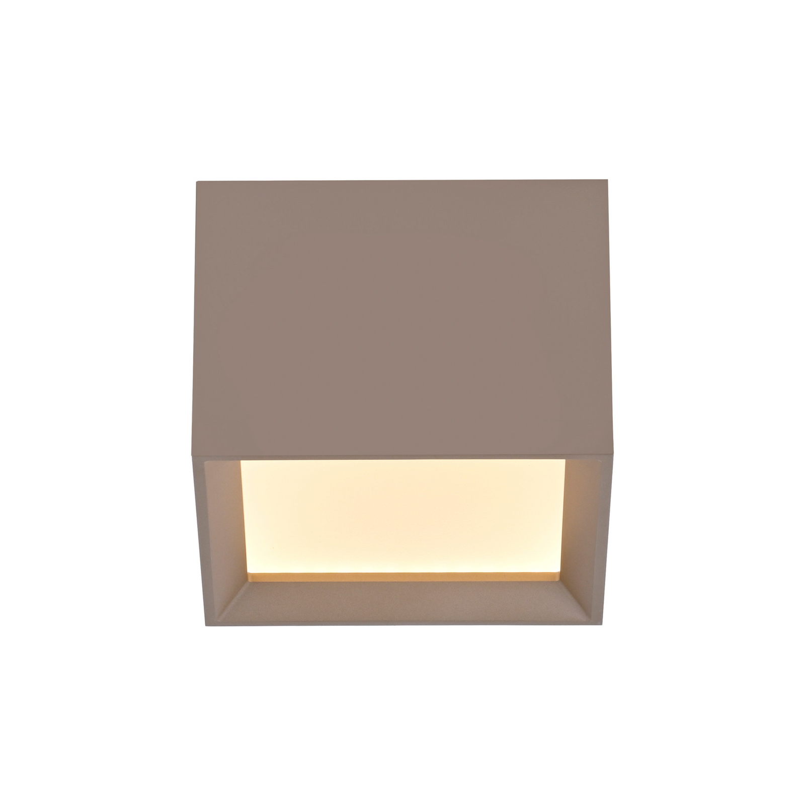 LED-stropna svetilka PURE Manhatten, bronasta, 1-žarilna, CCT