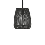 PR Home Saigon lampă suspendată de exterior negru Ø18cm cablu 2.5m