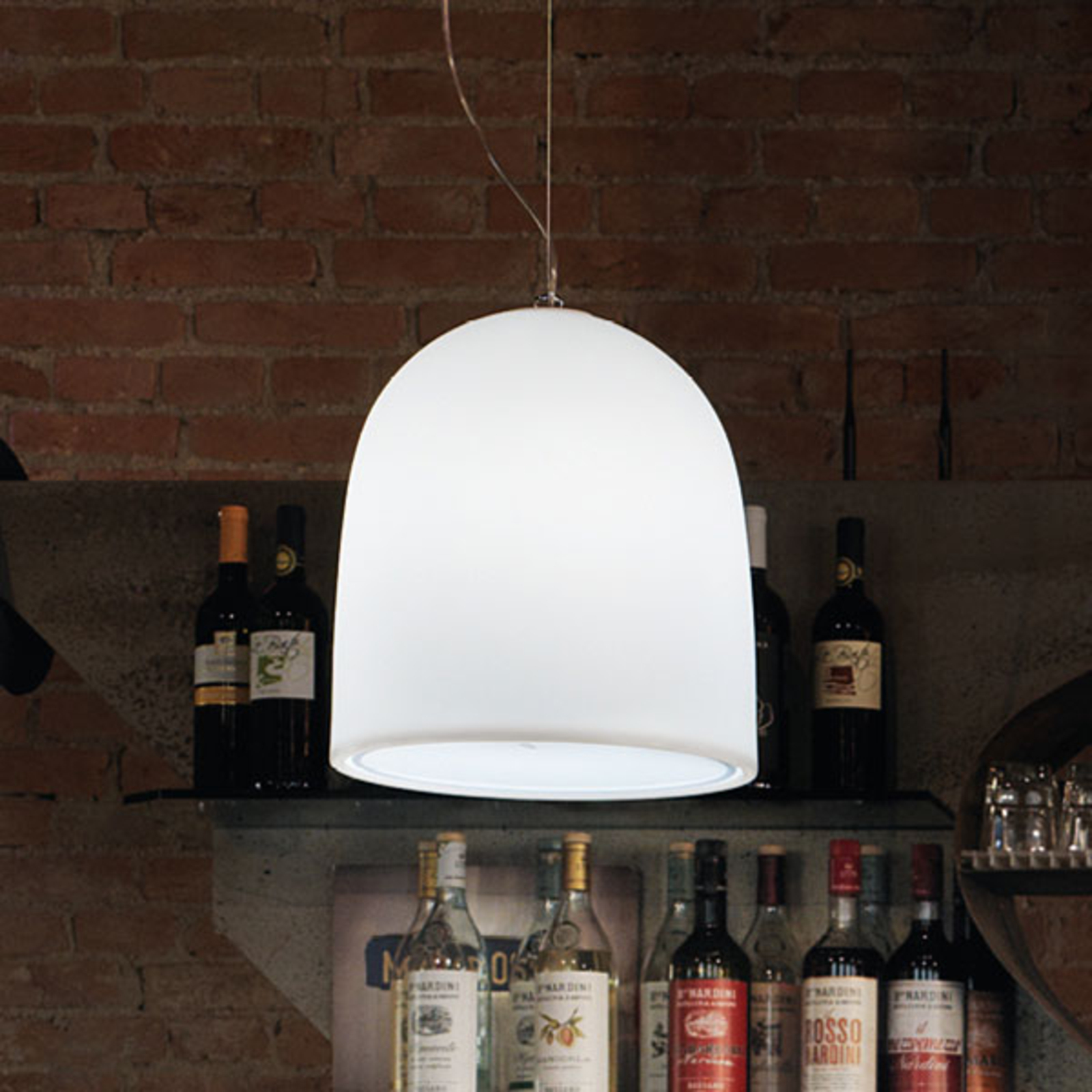 Modo Luce Campanone pendant lamp Ø 33 cm white