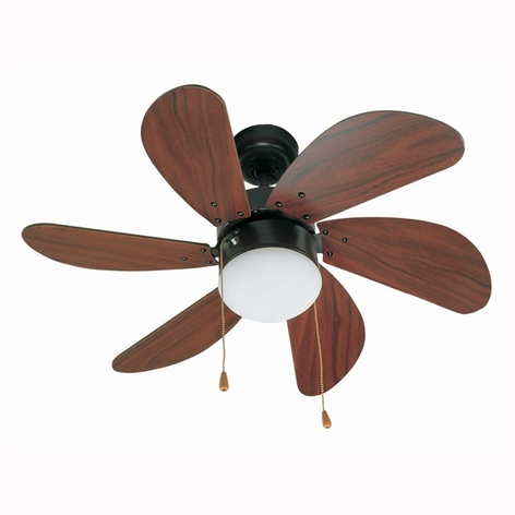 Deckenventilator Palao mit Leuchte, braun