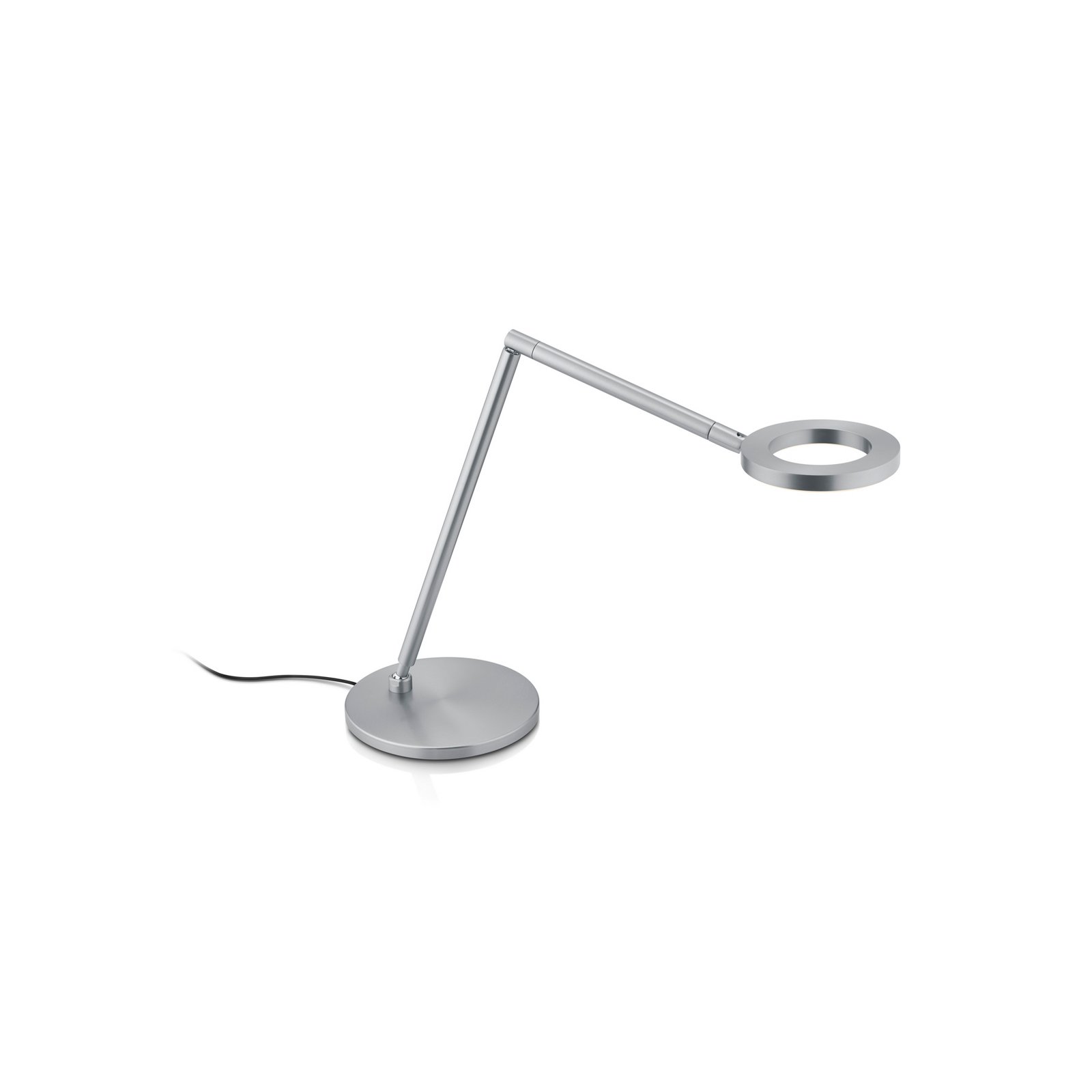 LED table lamp Tessa-T, matt nickel, CCT, gesture control