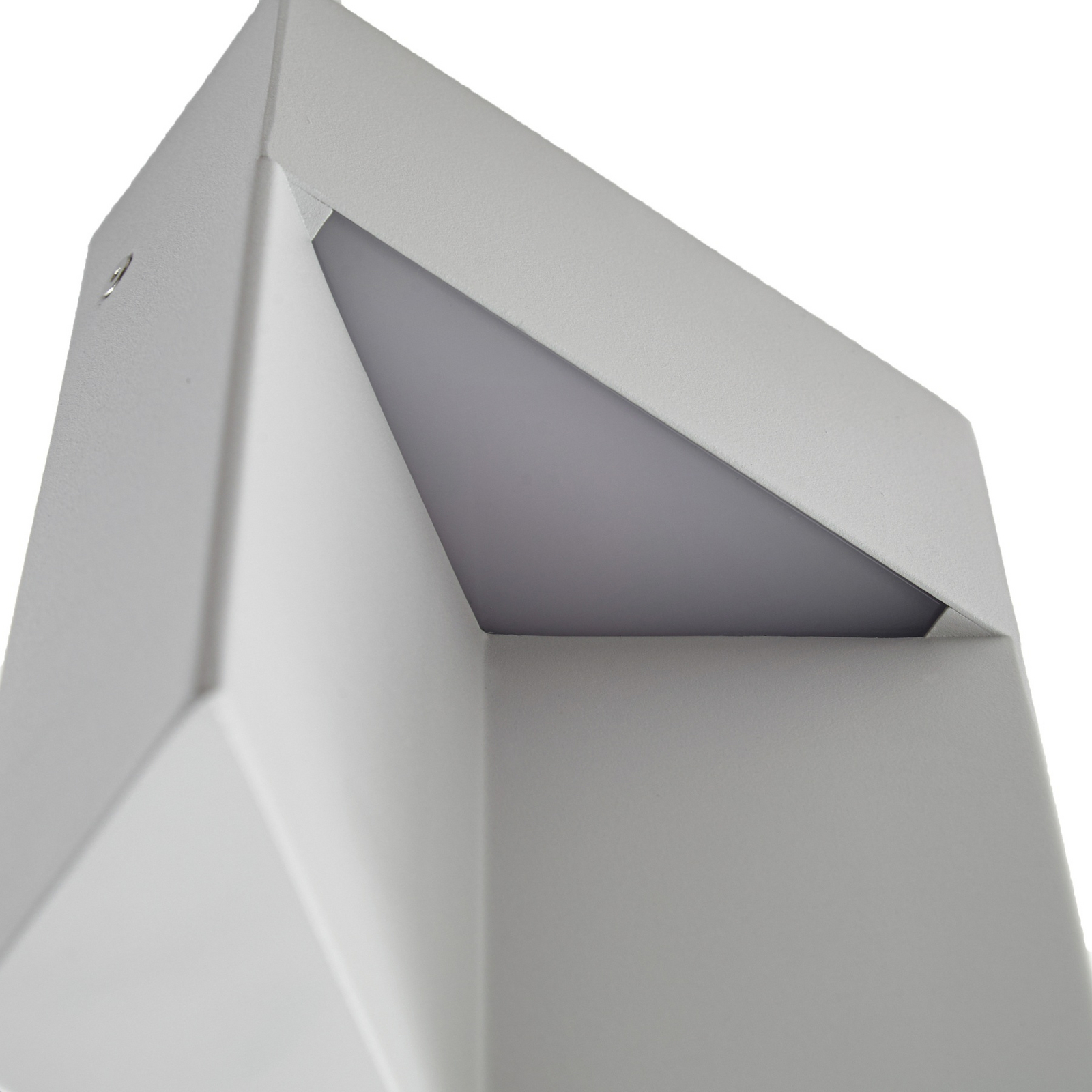 Lucande Kaholo LED kültéri fali világítás, világosszürke, CCT, IP44