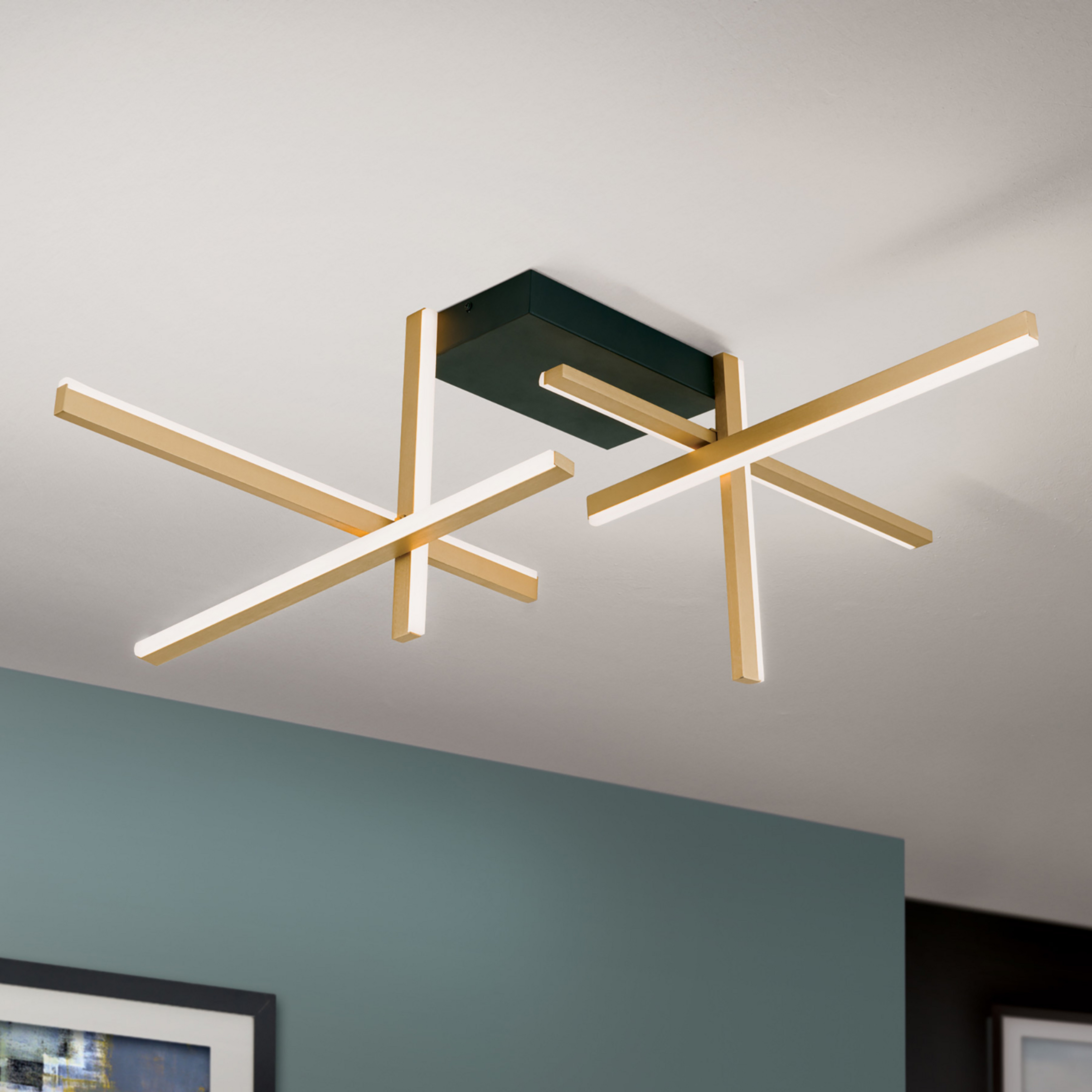 Stargate LED ceiling light 6-bulb