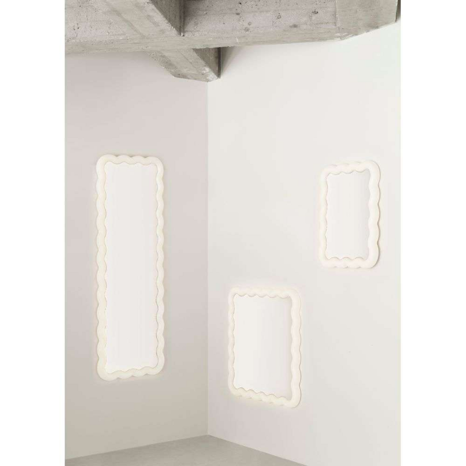 Illu Mirror 160x55 White - Normann Copenhagen