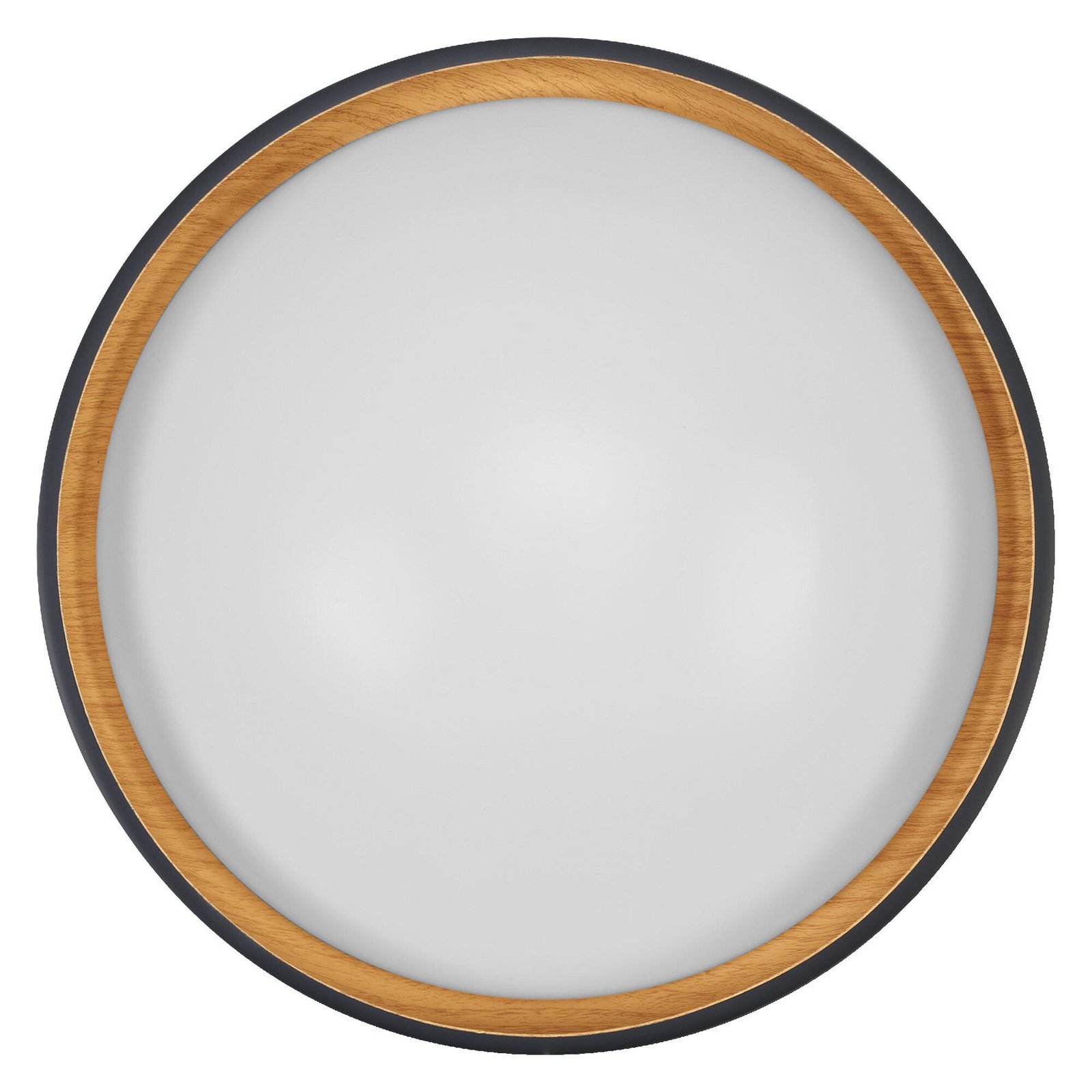OSRAM LED ceiling lamp ORBIS LIVIA, Ø 30 cm, grey, metal, dimmable