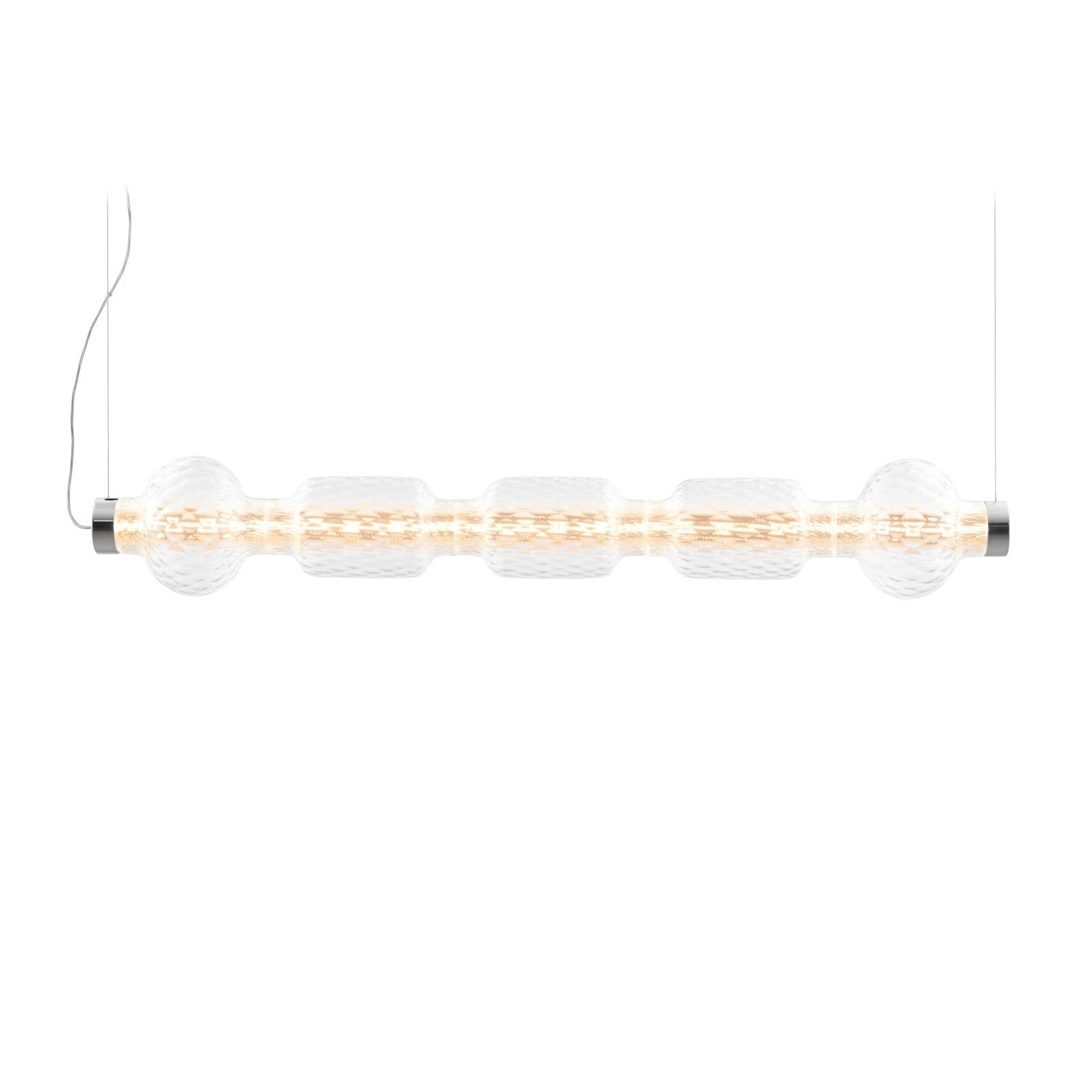 Artemide LED-Hängelampe Alambicco Horizontal App 123cm 2700K