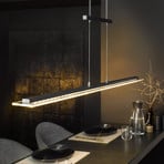 LED pendant light Tenso, metal, CCT, dimmable