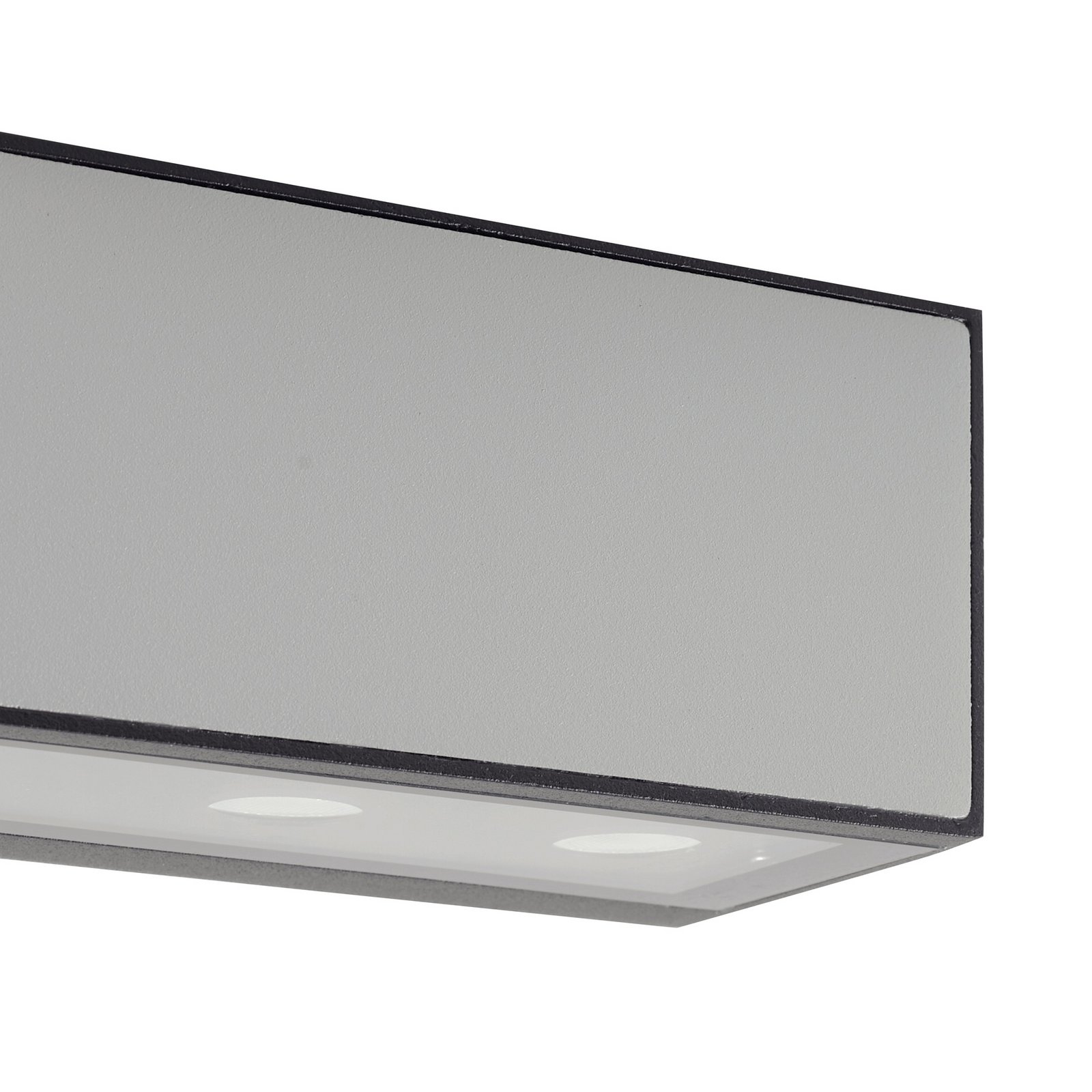 Selim LED En el exterior Aplique de Pared L15,3 Negro - Lucande