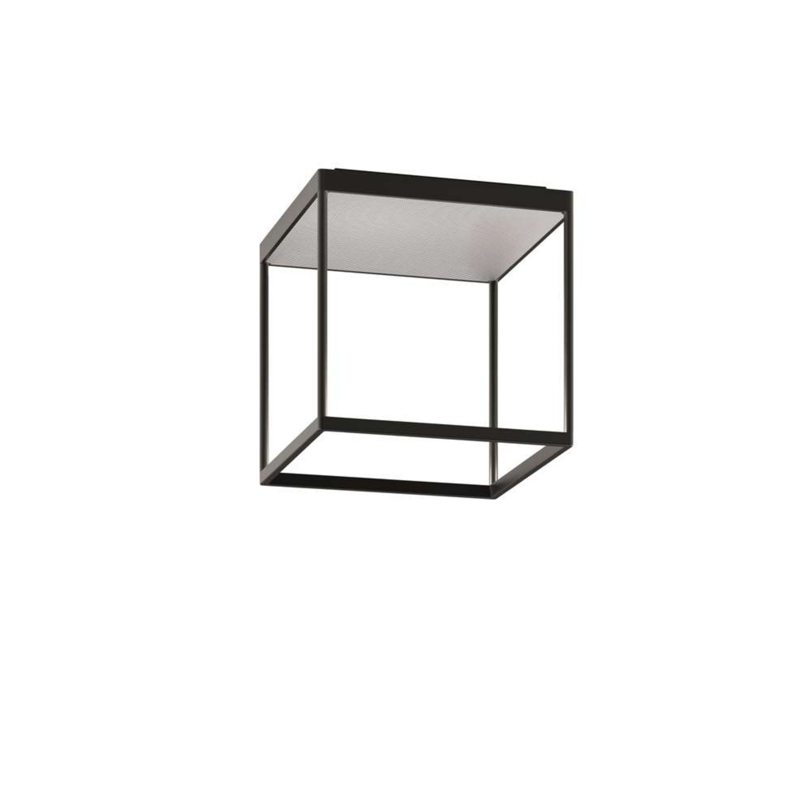 Reflex 2 LED Plafonieră M 300 Black/Pyramid Silver - Serien Lighting