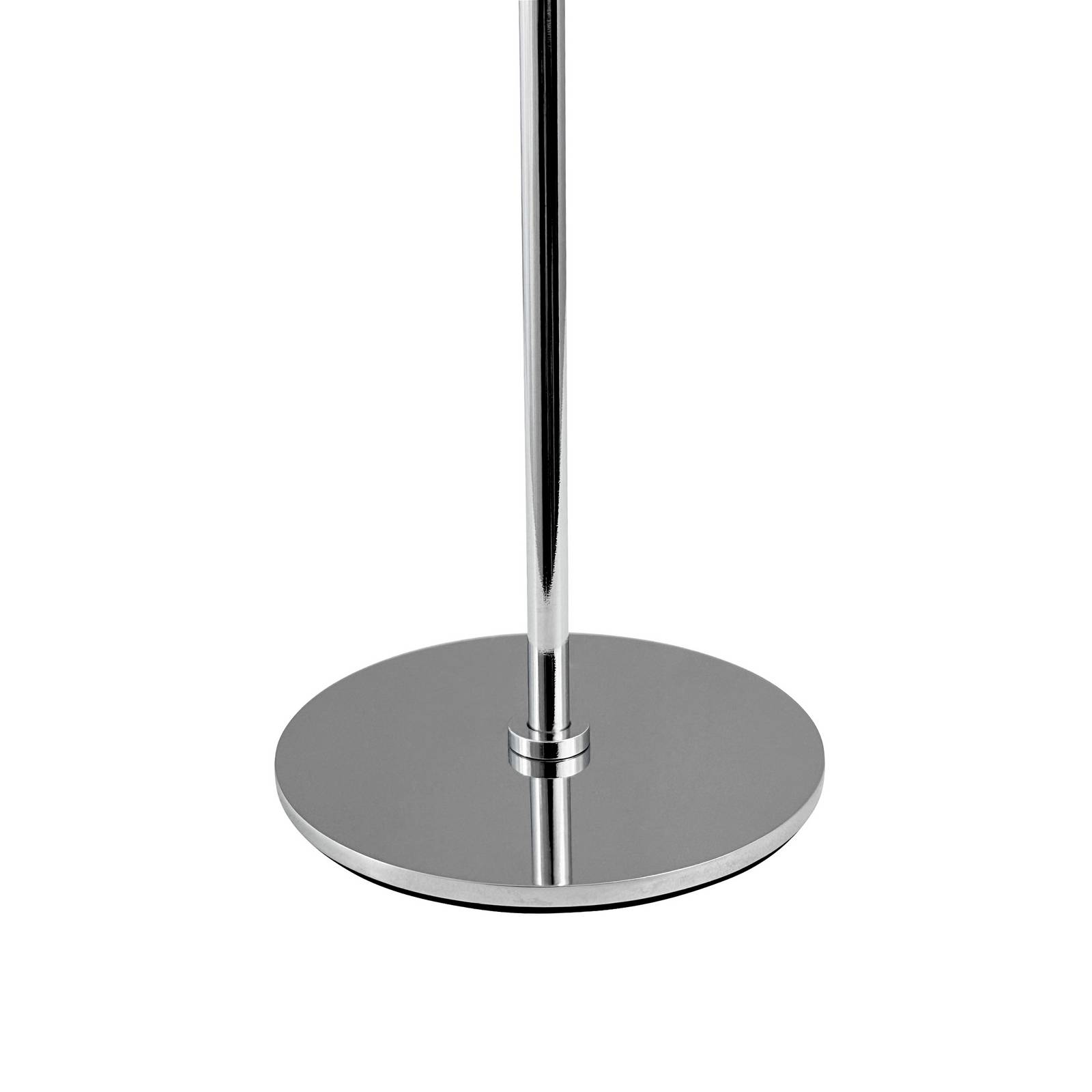 Dyberg Larsen Lampa stołowa LED Along, chromowana, 20 cm