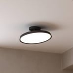 Lampada a LED da soffitto integrata Kaito 2 Pro, Ø 30 cm, nero, interasse