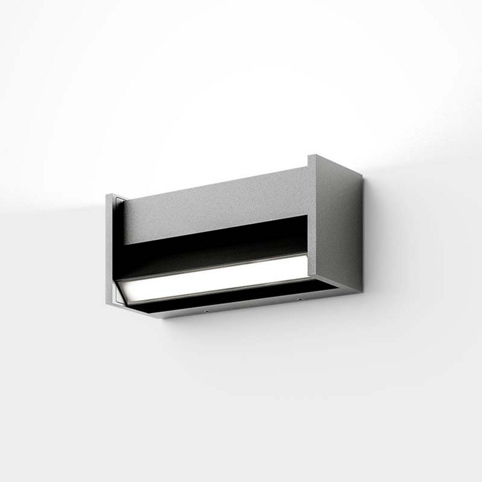 IP44.de Slat - LED-Außenwandleuchte, grau