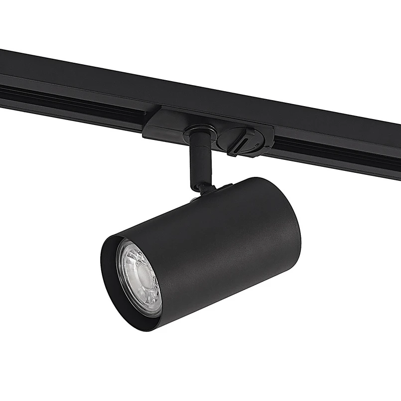 Lindby - Linaro Spot au rail GU10 Noir