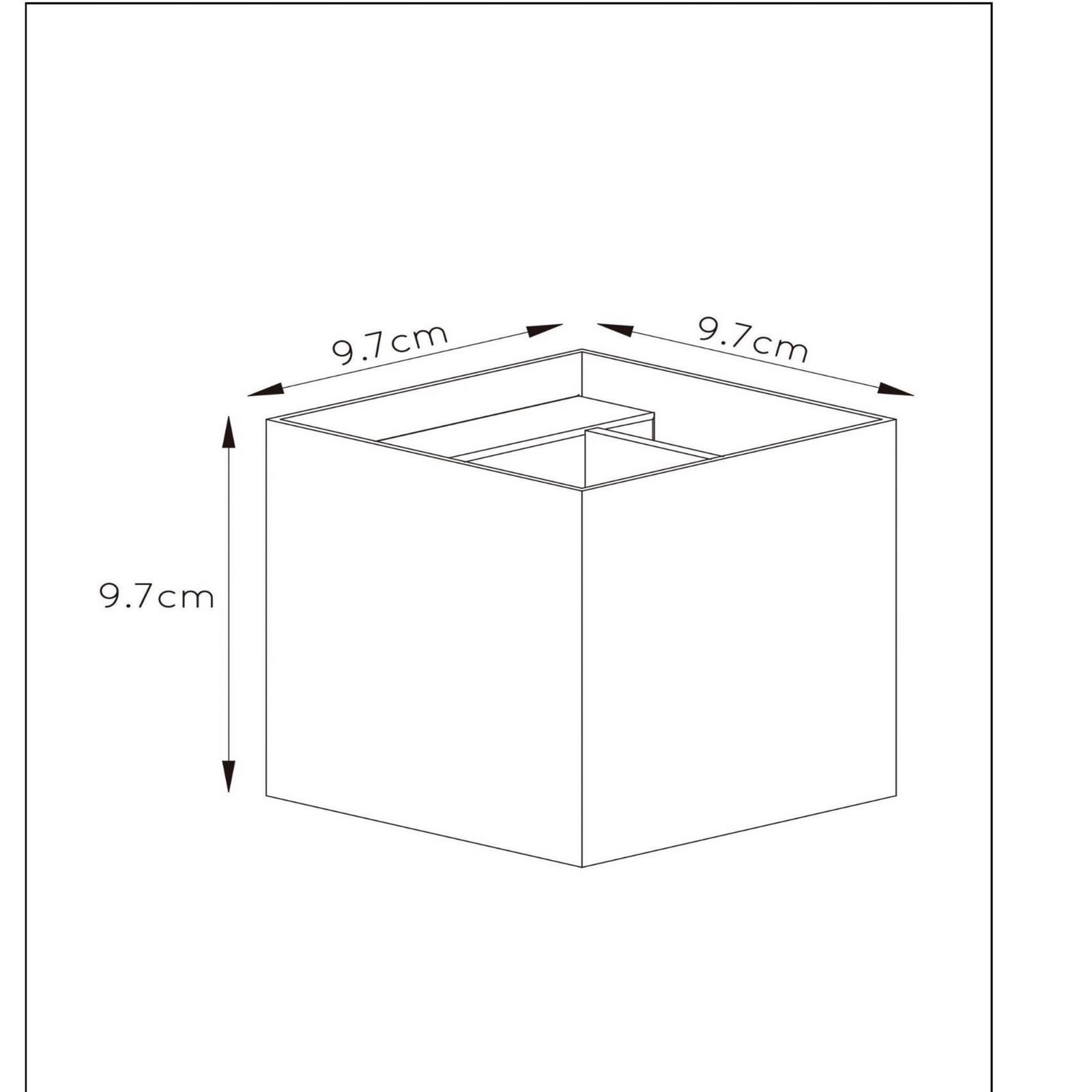 Wandleuchte XIO, grau, 10 x 10 cm, Metall, up/down, G9-LED Wandleuchte XIO, grau, 10 x 10 cm, Metall, up/down, G9-LED