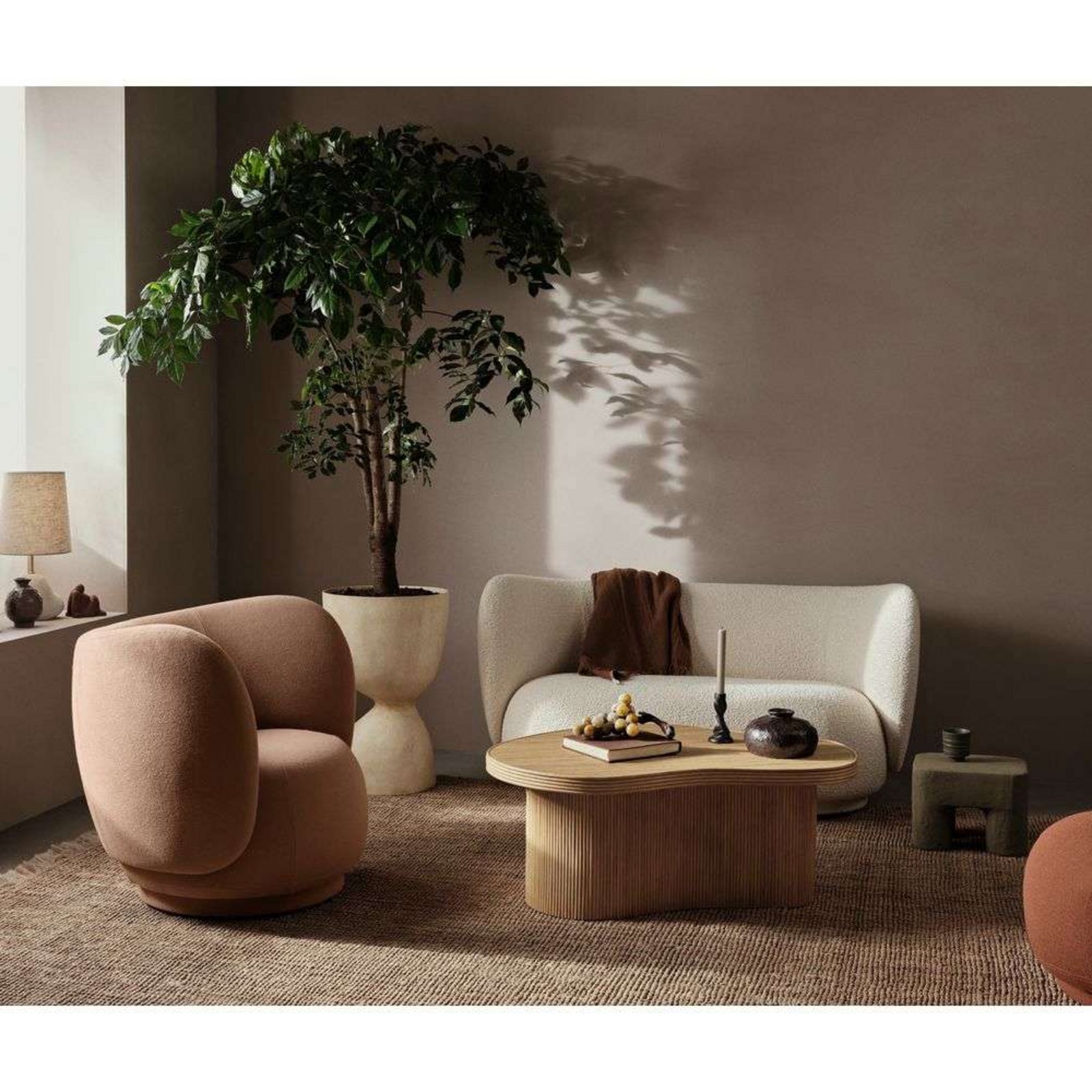 Isola Coffee Table Natural - ferm LIVING