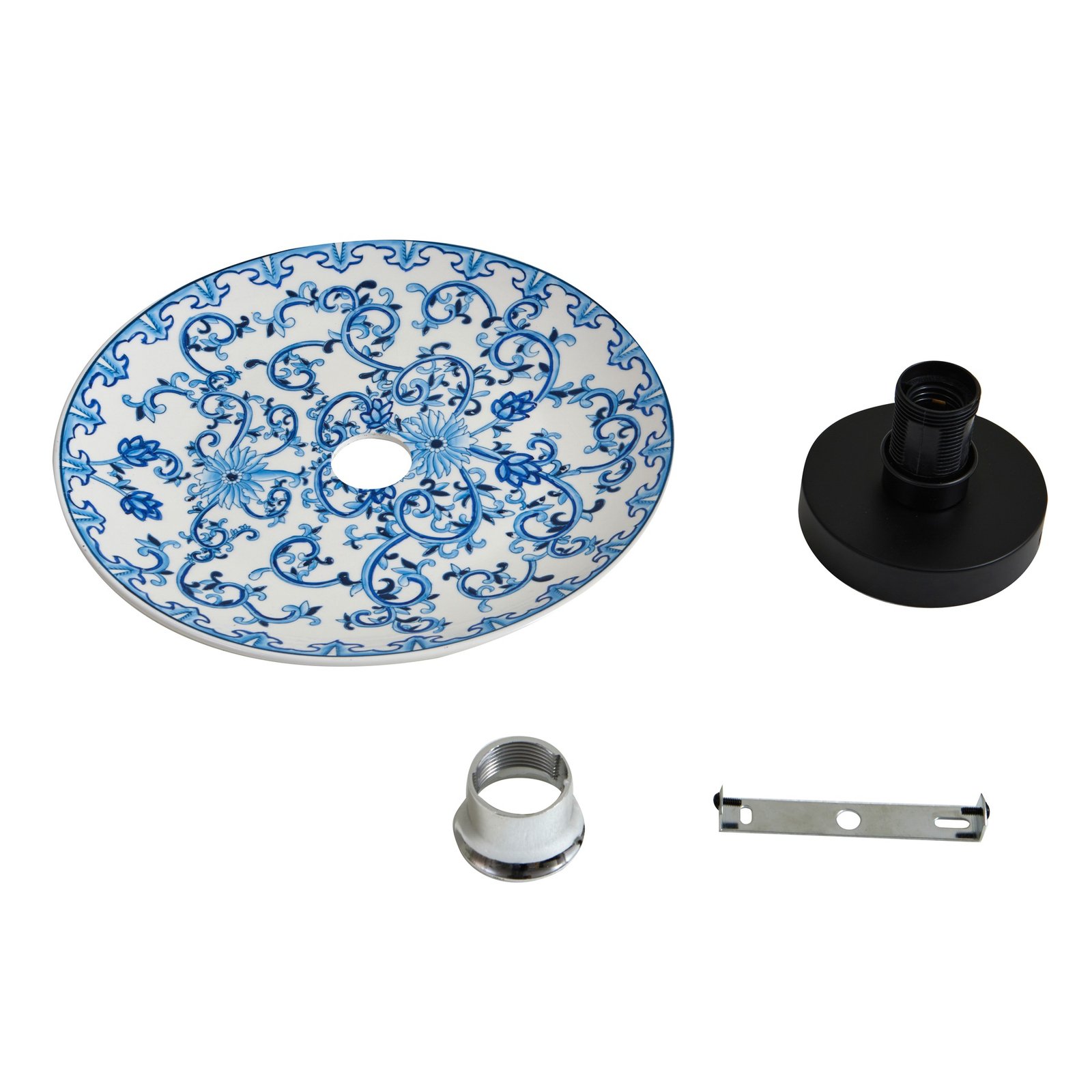 Faelira Applique Murale Bleu/Blanc - Lucande
