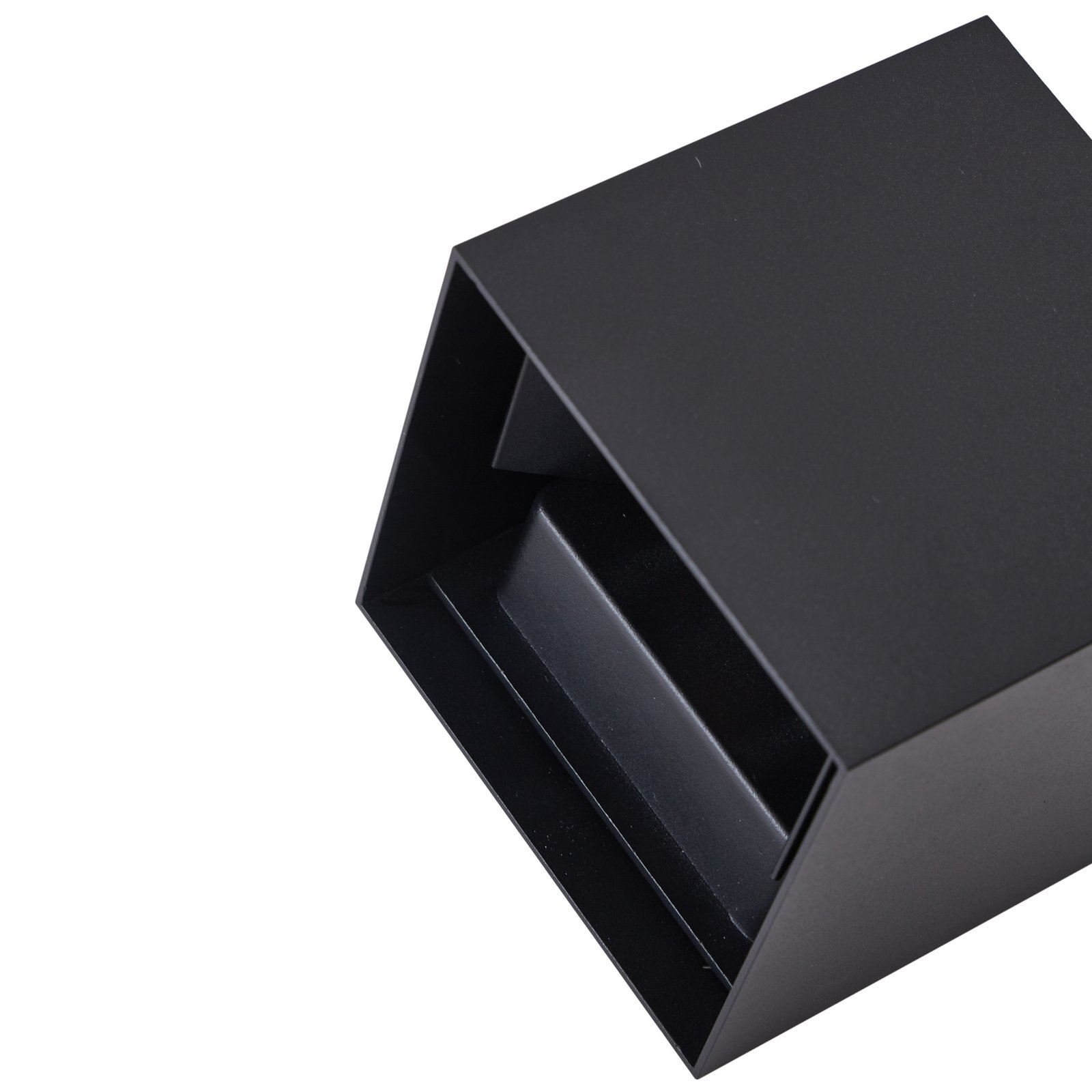 Nivar Square LED Outdoor Wall Lamp Black - Lindby