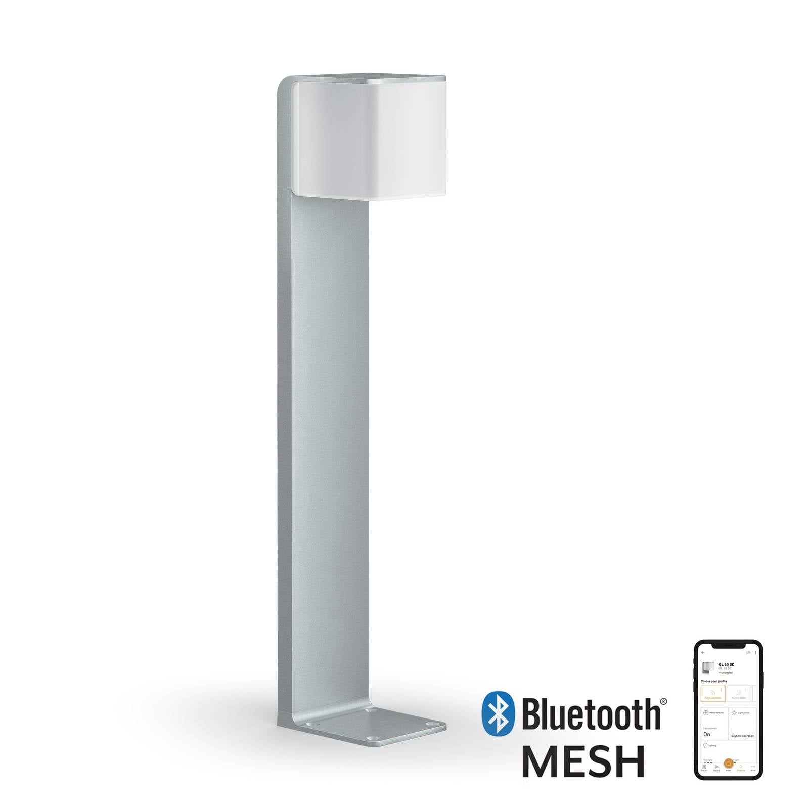 STEINEL GL 80 SC Sensor-Wegeleuchte, silber
