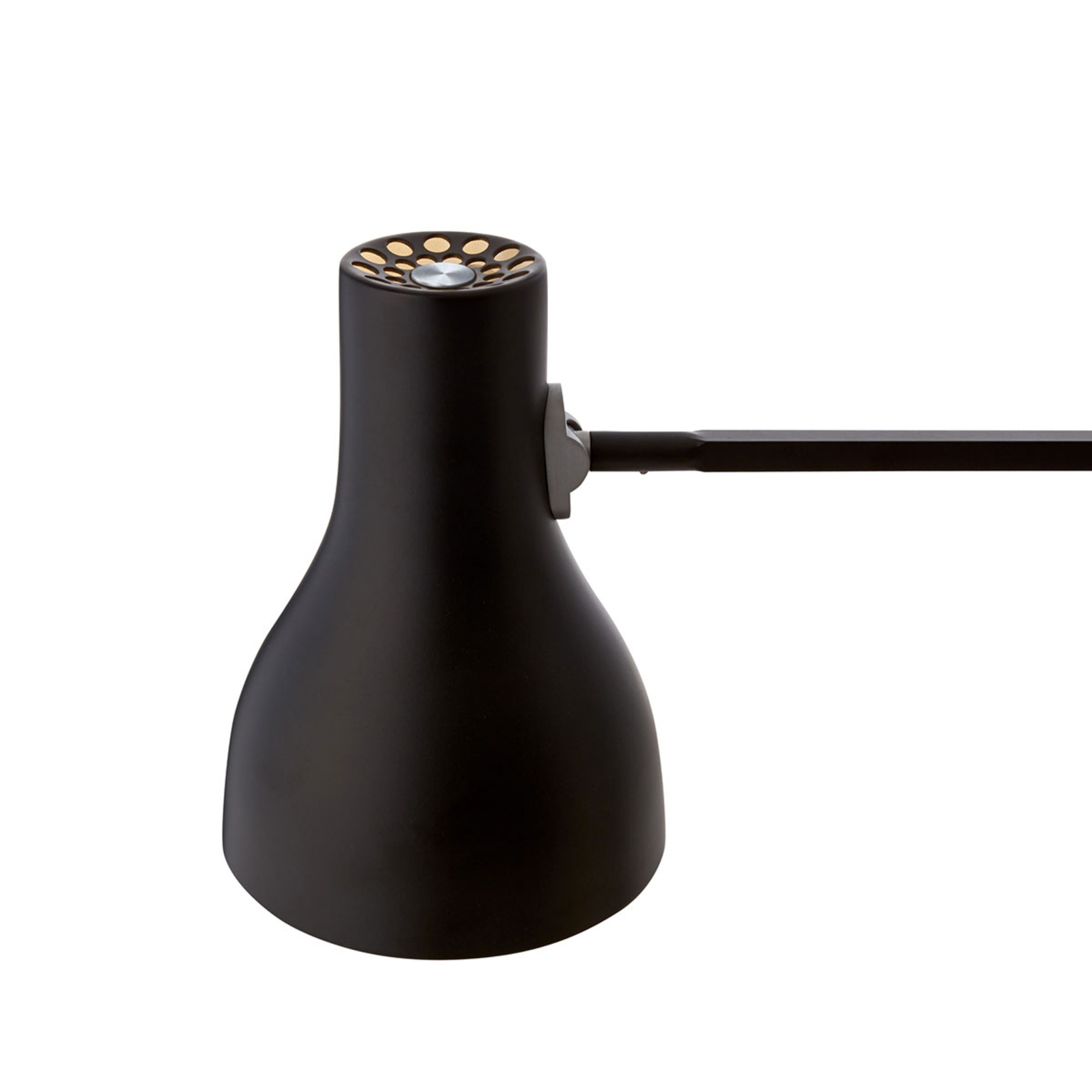 Anglepoise Type 75 lampadar negru catifea