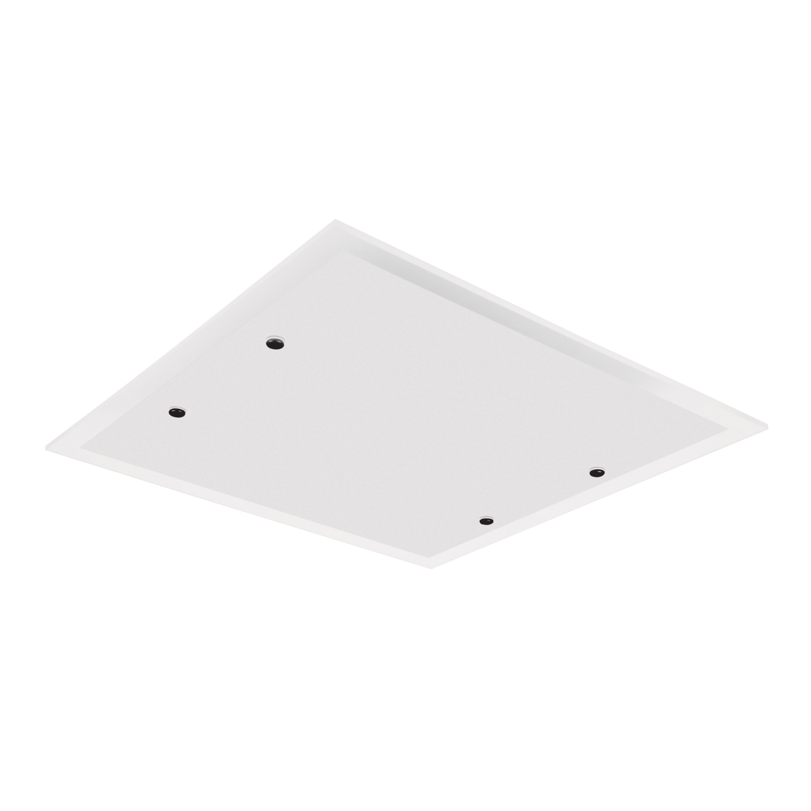 LEDVANCE Lunive Area LED ceiling light 30cm 4,000K, for Living / Dining Room, glass, 19 W, energy efficiency: A+, L: 30 cm, W: 30 cm, H: 4.9 cm