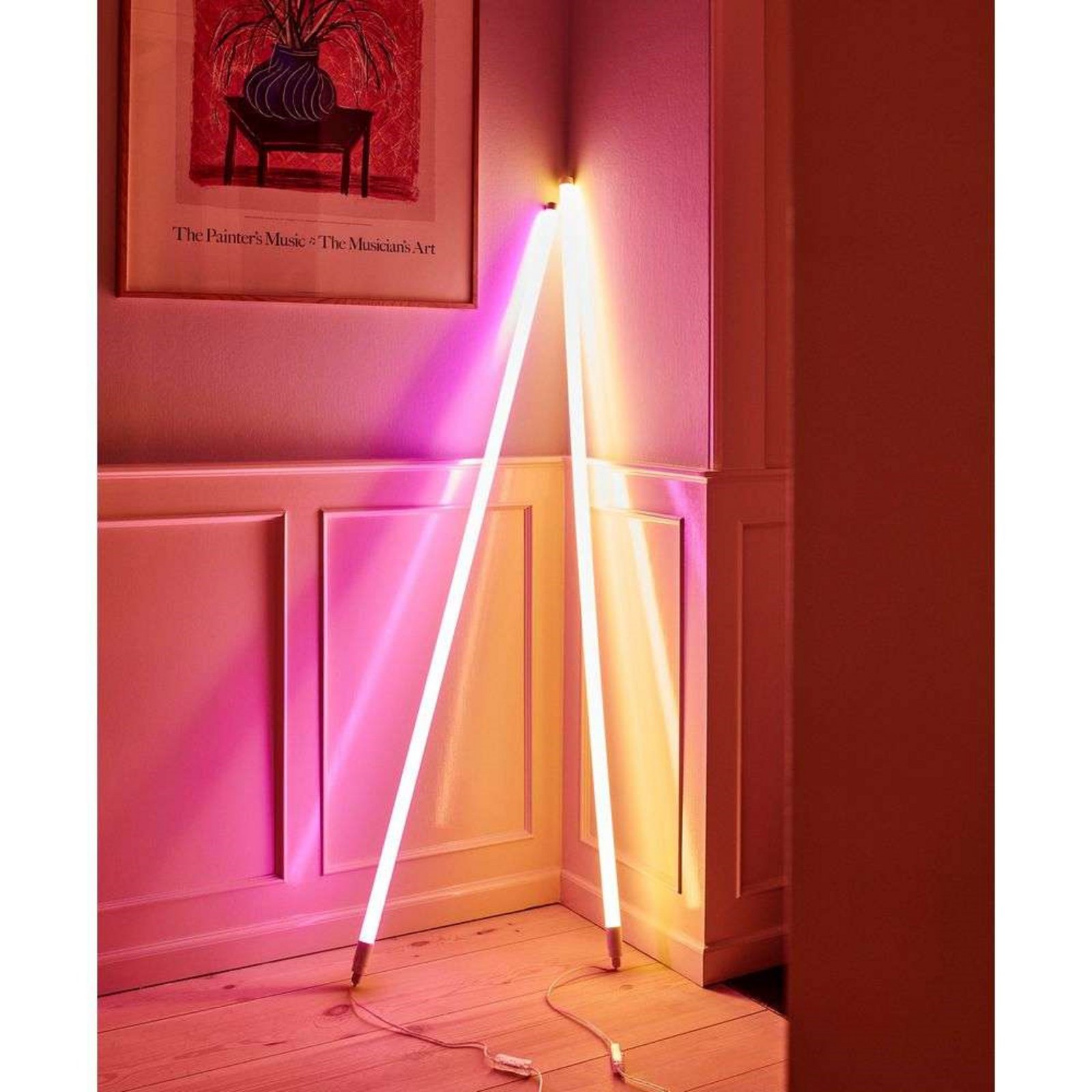 Neon LED Tube Rosa - HAY