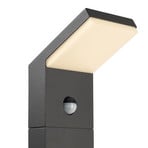 Bornă luminoasă LED Tucanae, gri Înălțime 100 cm IP54 metal