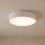 Candeeiro de teto Cleo 400, IP54, Ø 40 cm branco