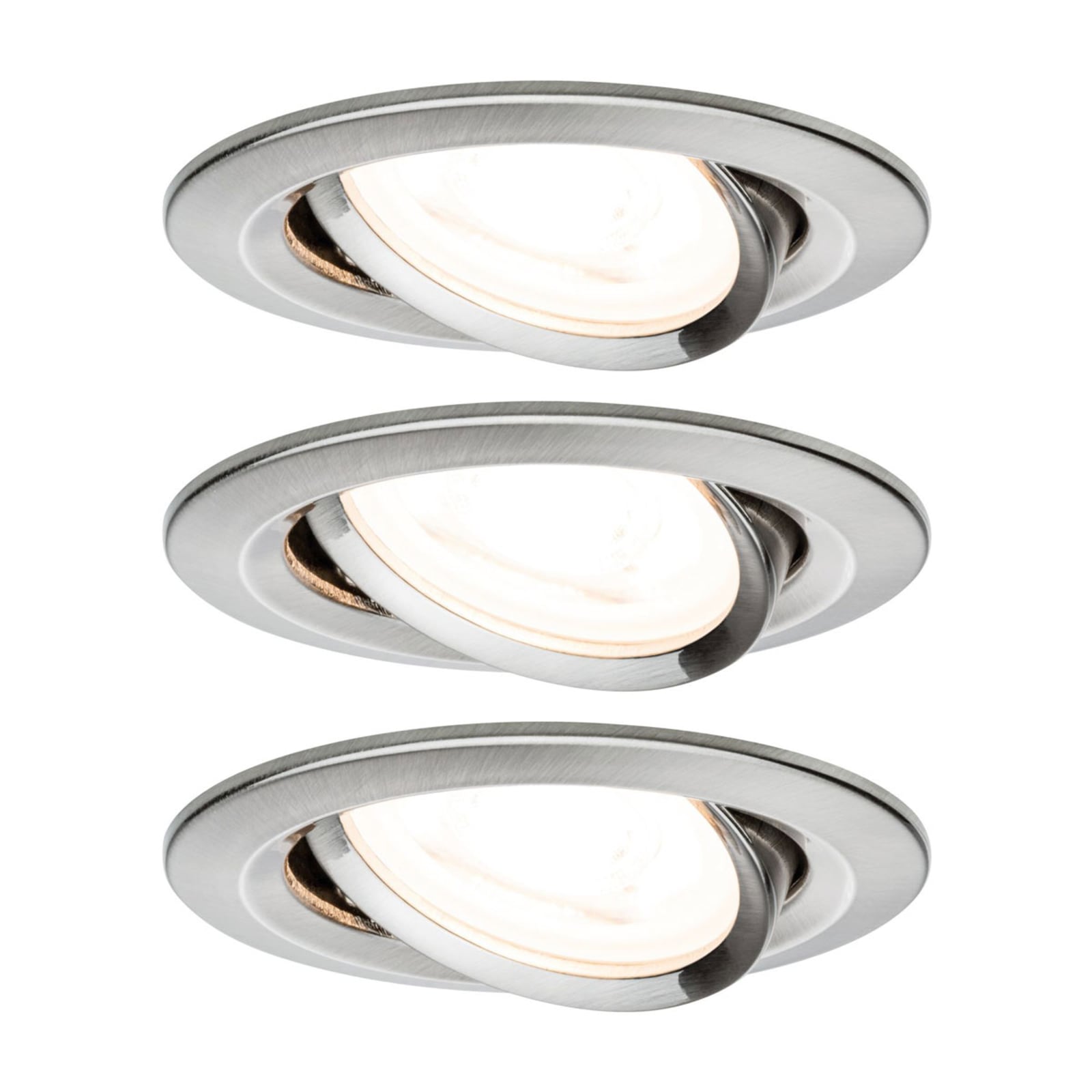 Spot Nova 3 rotativ/dimabil, fier - Paulmann