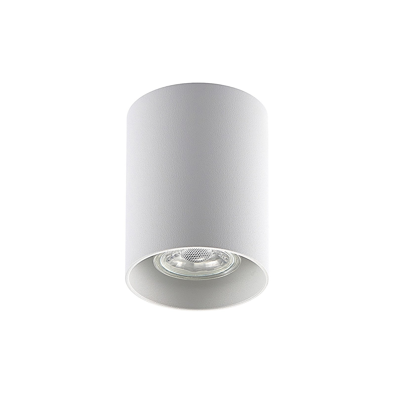 ELC Efey ceiling lamp, GU10, round, white