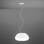 Luminária suspensa de vidro Fabbian Lumi Poga, Ø 42 cm