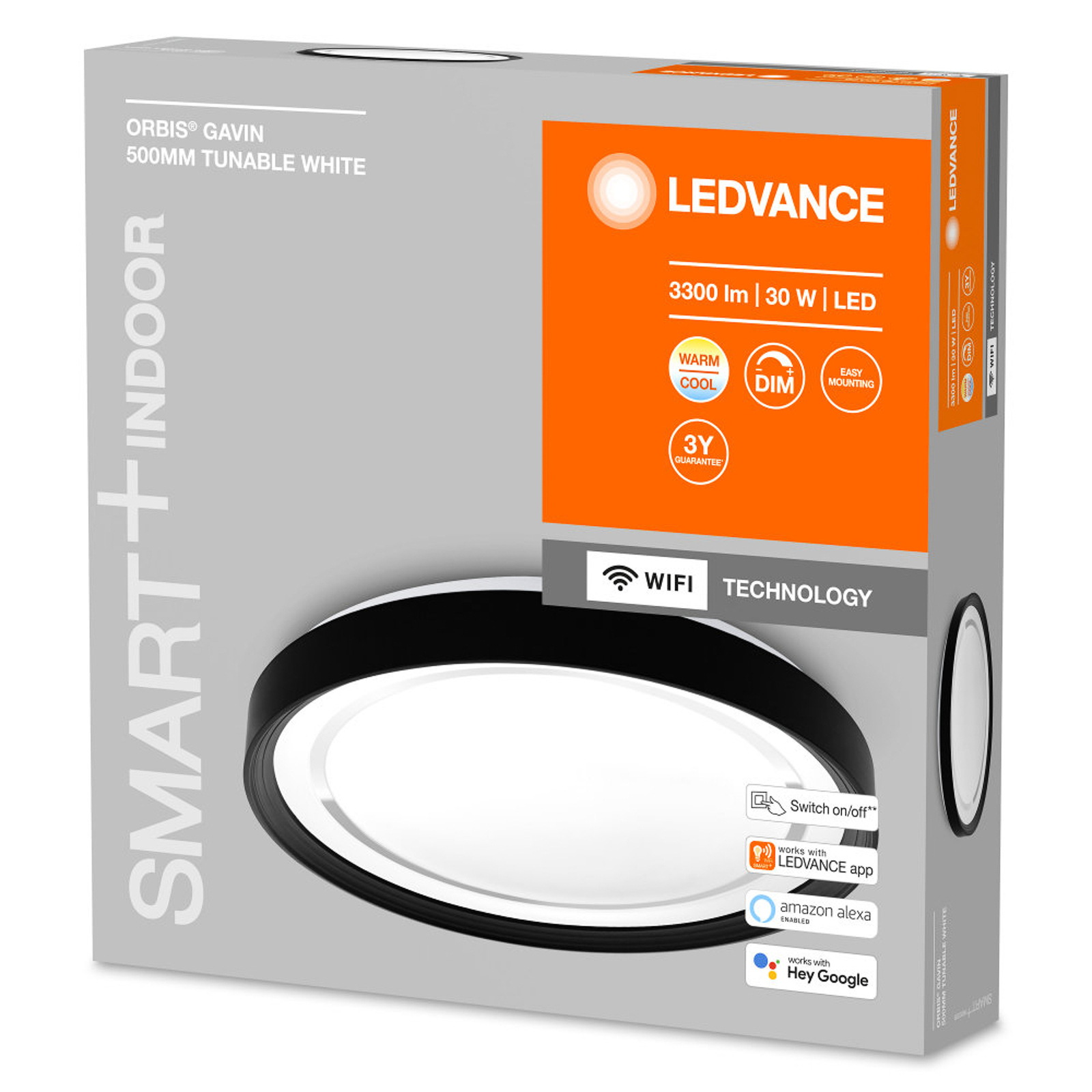 LEDVANCE SMART+ WiFi Orbis Gavin LED plafondlamp