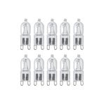 Halogen lampa Halopin G9 60W klar 2.000 h 10-pack