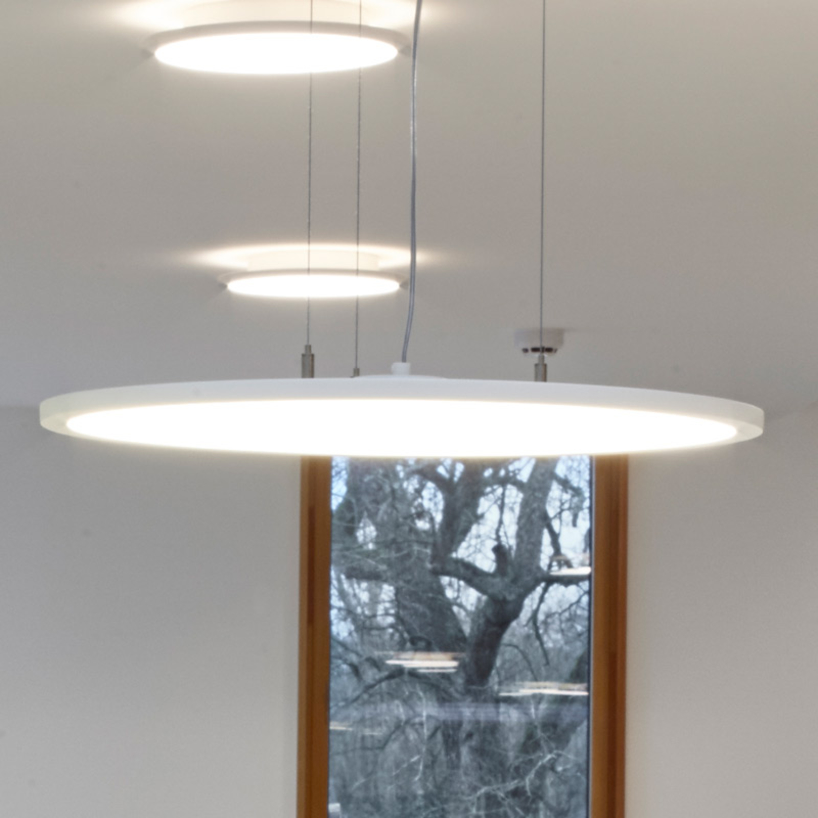 LED-Hängeleuchte FL Round 777 PL OP on/off 68W 840