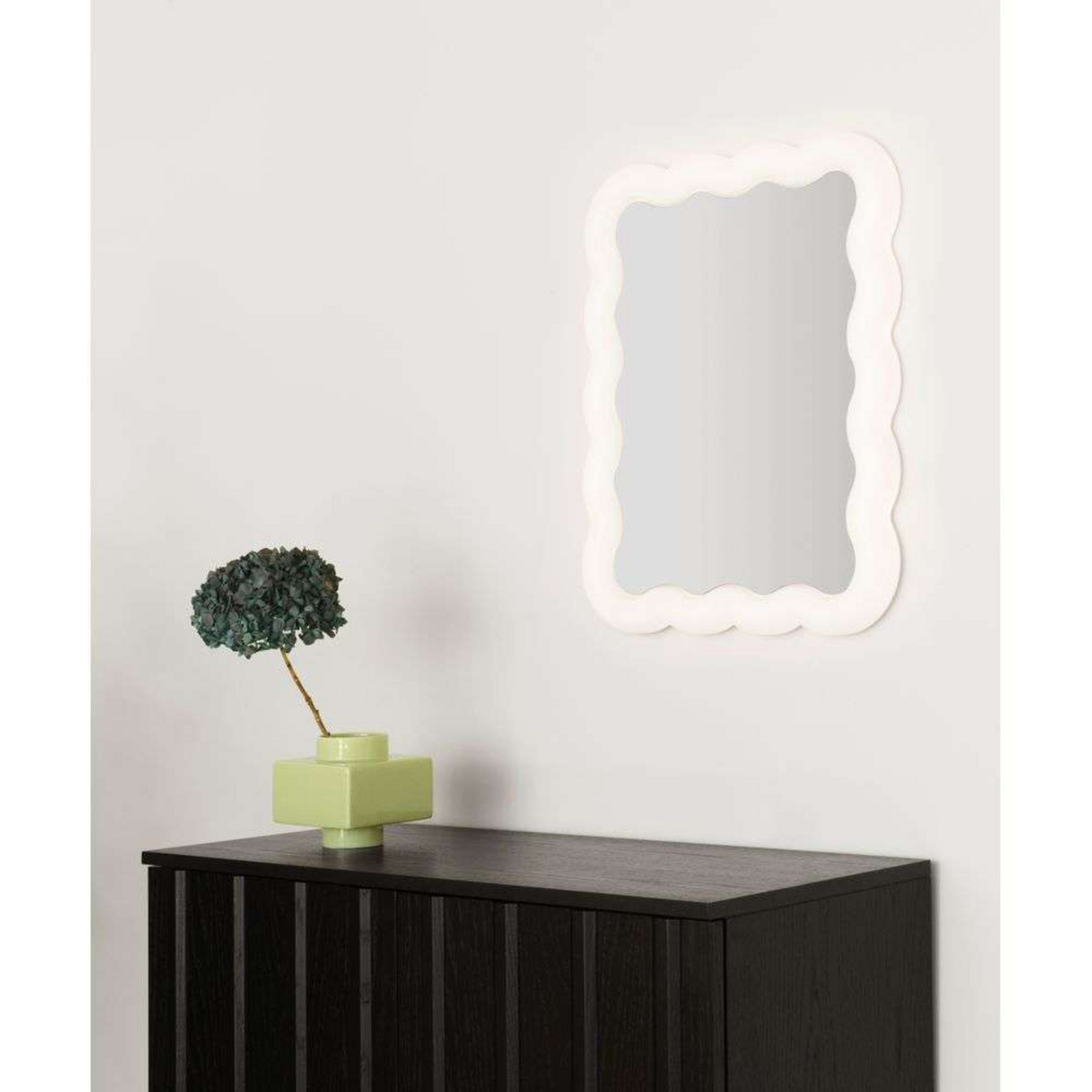 Illu Mirror 65x50 White - Normann Copenhagen