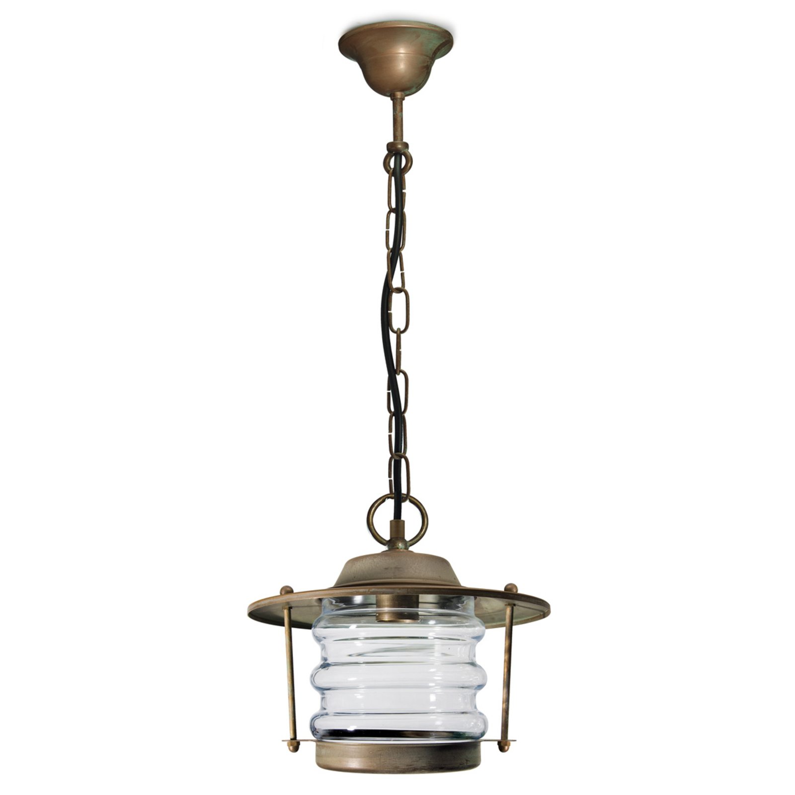 Lampa wisząca latarnia zewnętrzna Adessora odporna na działanie wody