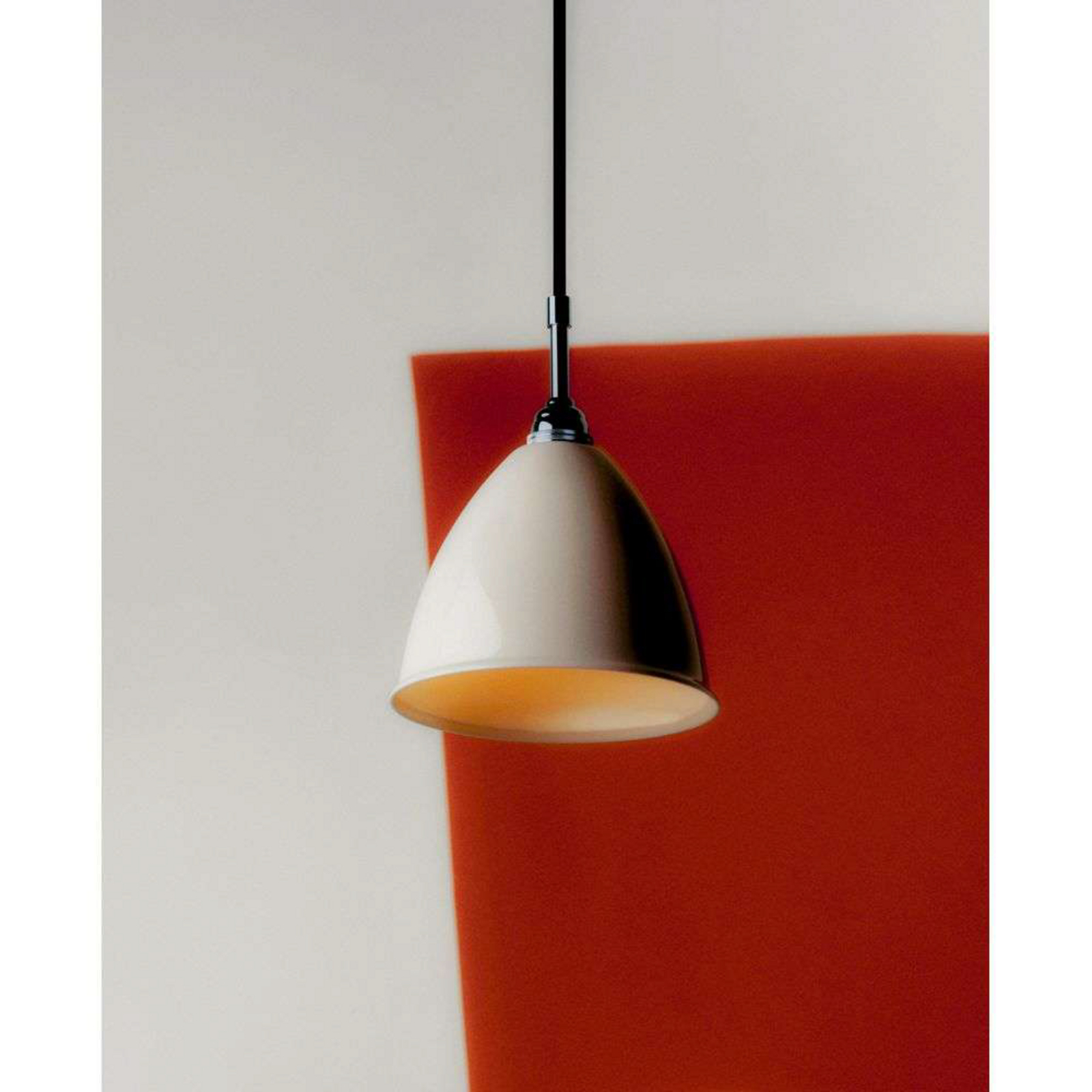 Bestlite BL9 Pendant ø16 Brass/Porcelain - GUBI